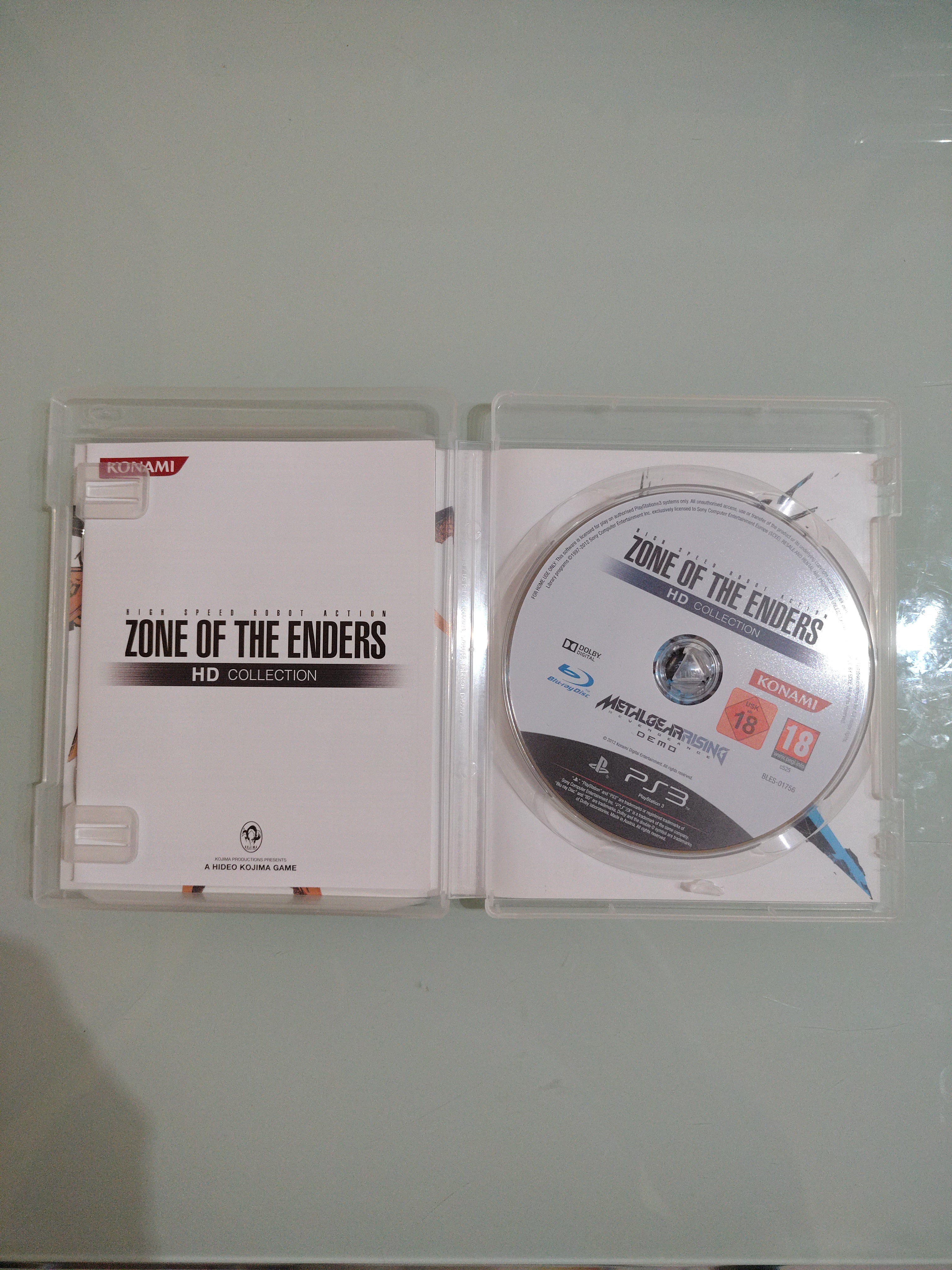 Zone of the Enders HD Collection - Sony Playstation 3 PS3 - PAL ITA