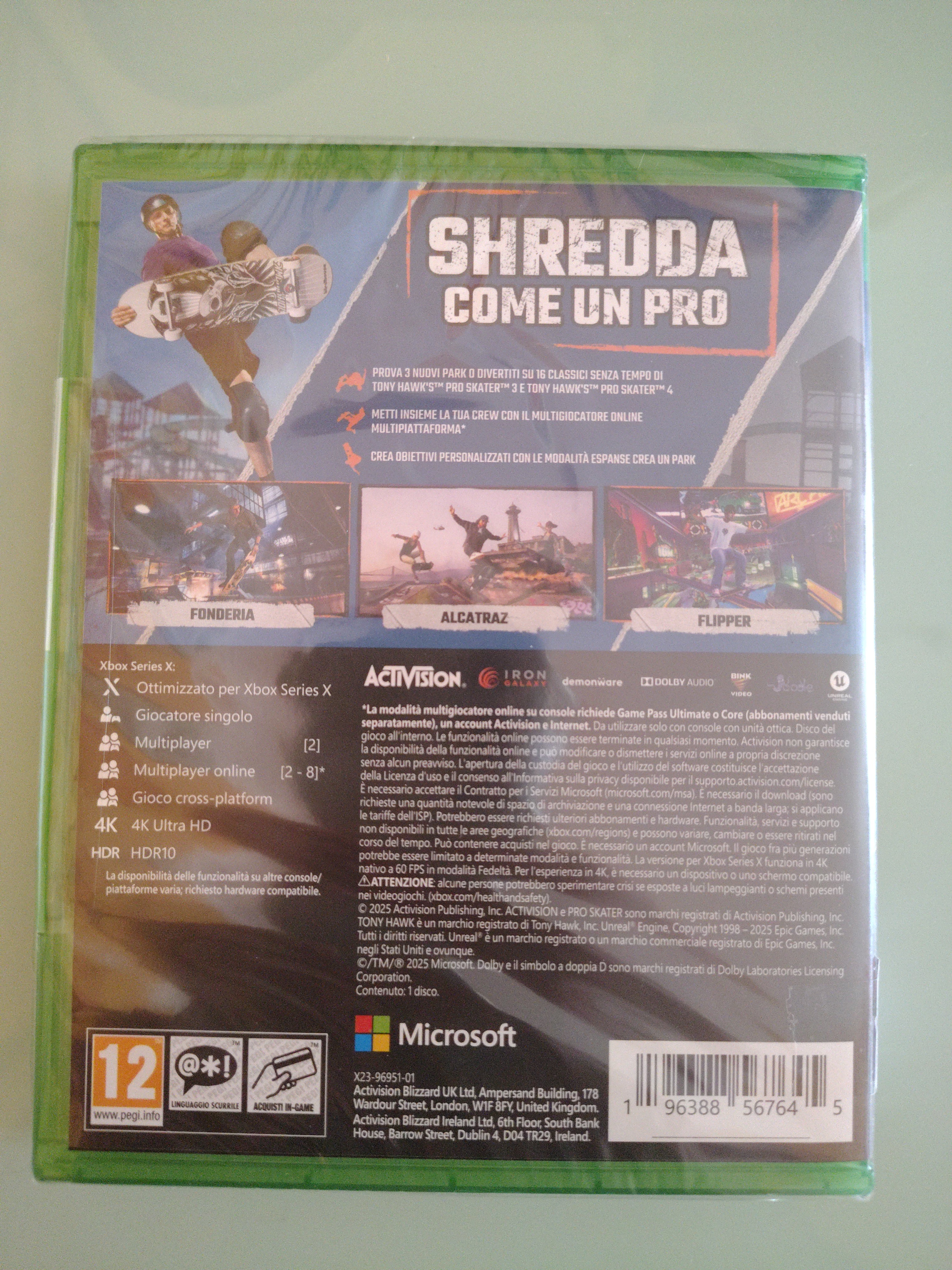 Tony Hawk's Pro Skater 3+4