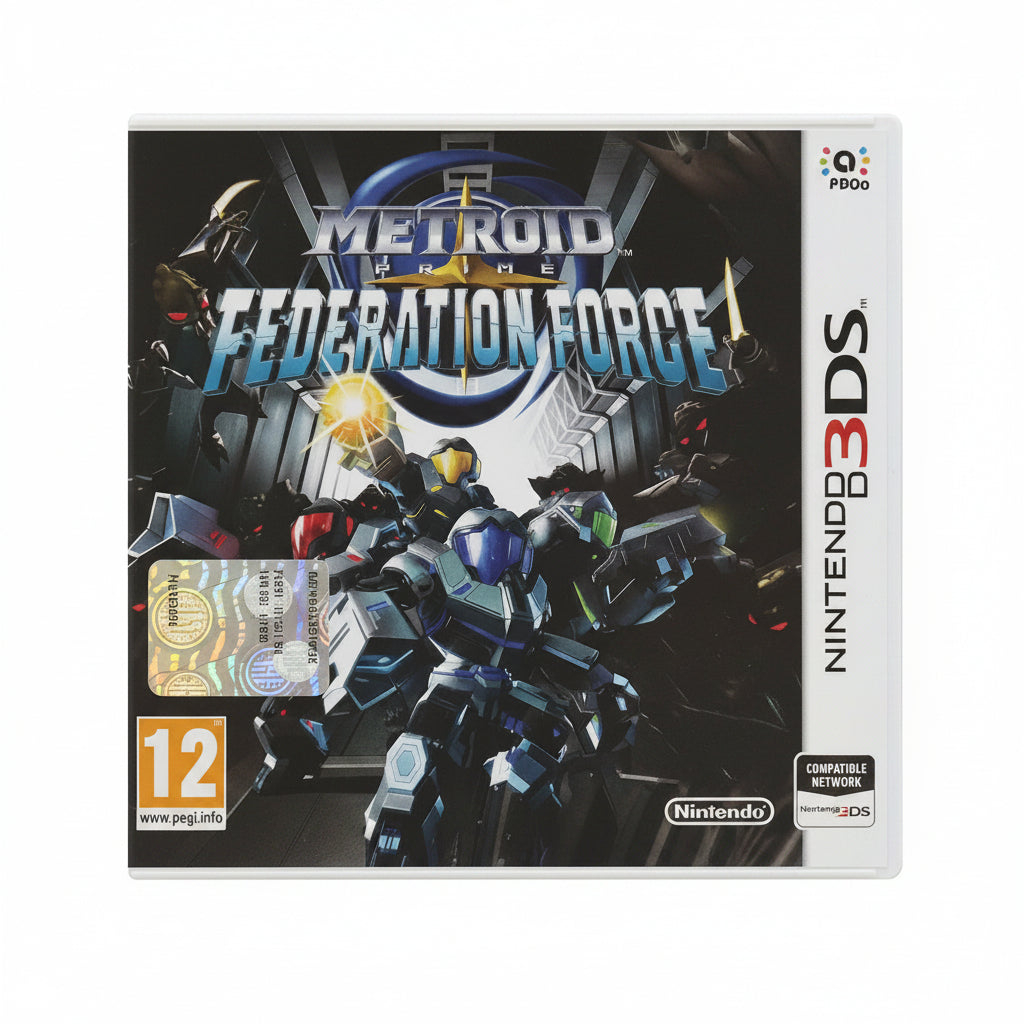 Metroid Prime Federation Force (Nintendo 3DS, 2016) NUOVO DI FABBRICA