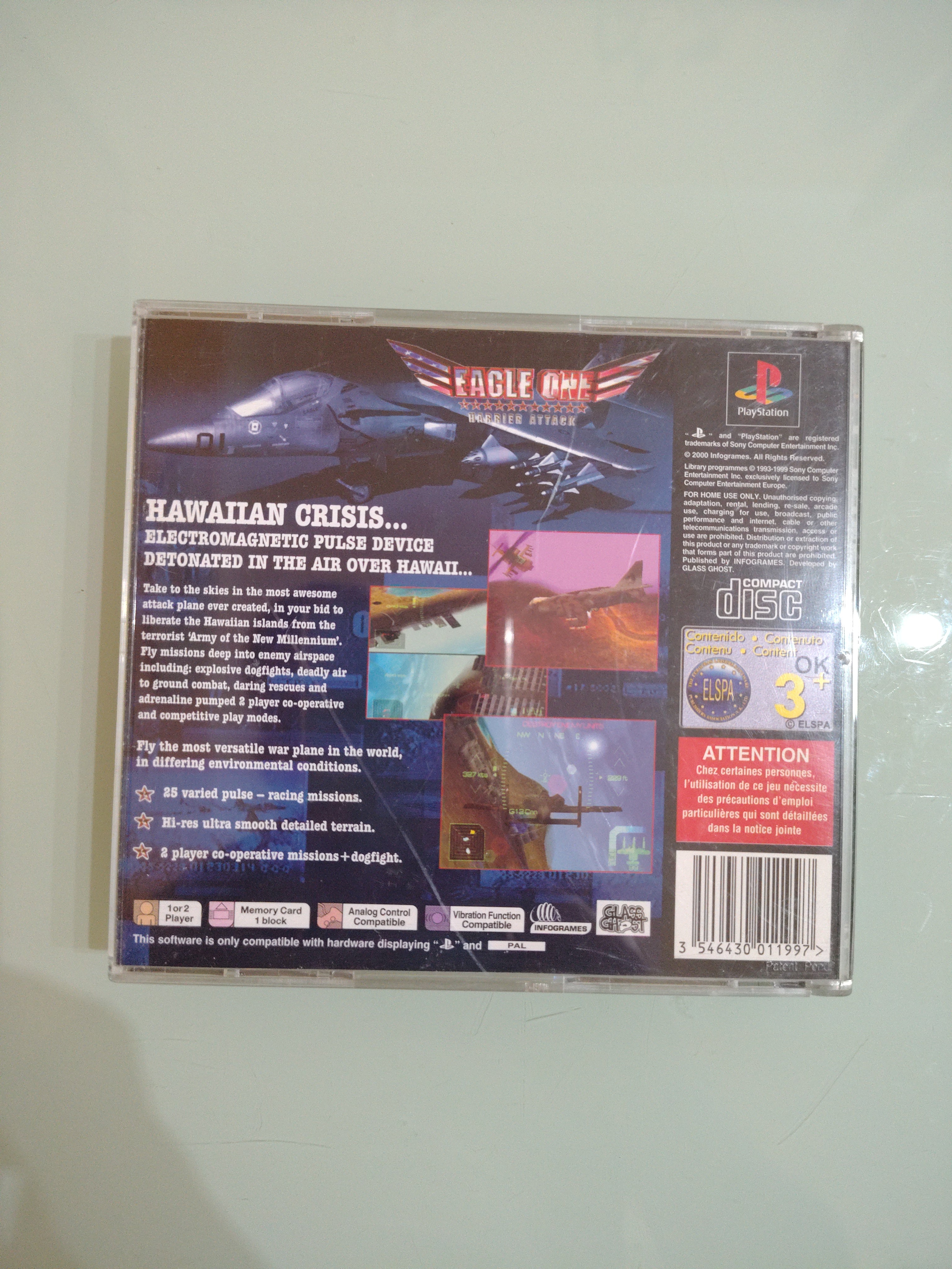 Eacle One - gioco PlayStation  1