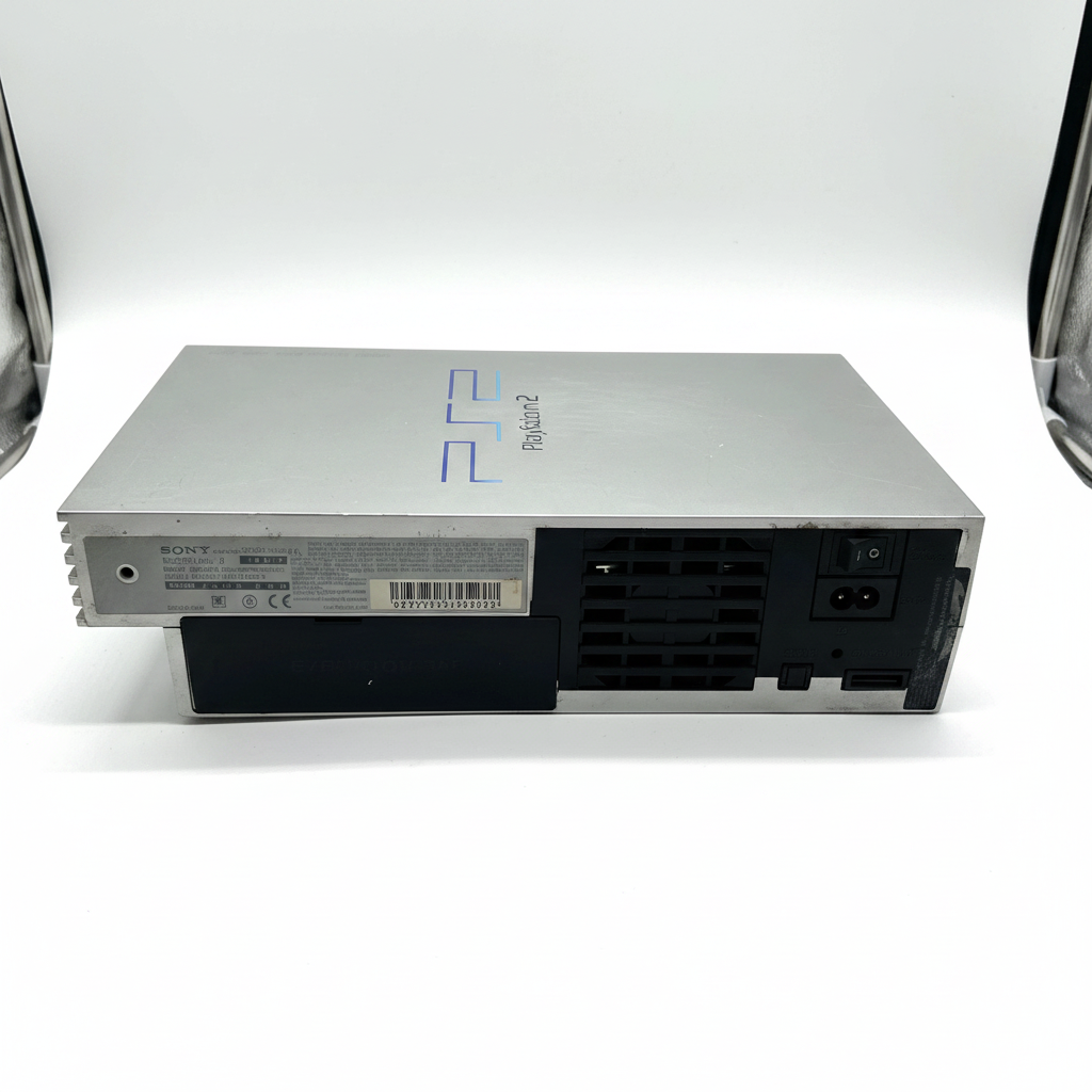PLAYSTATION 2 SILVER FAT ORIGINALE