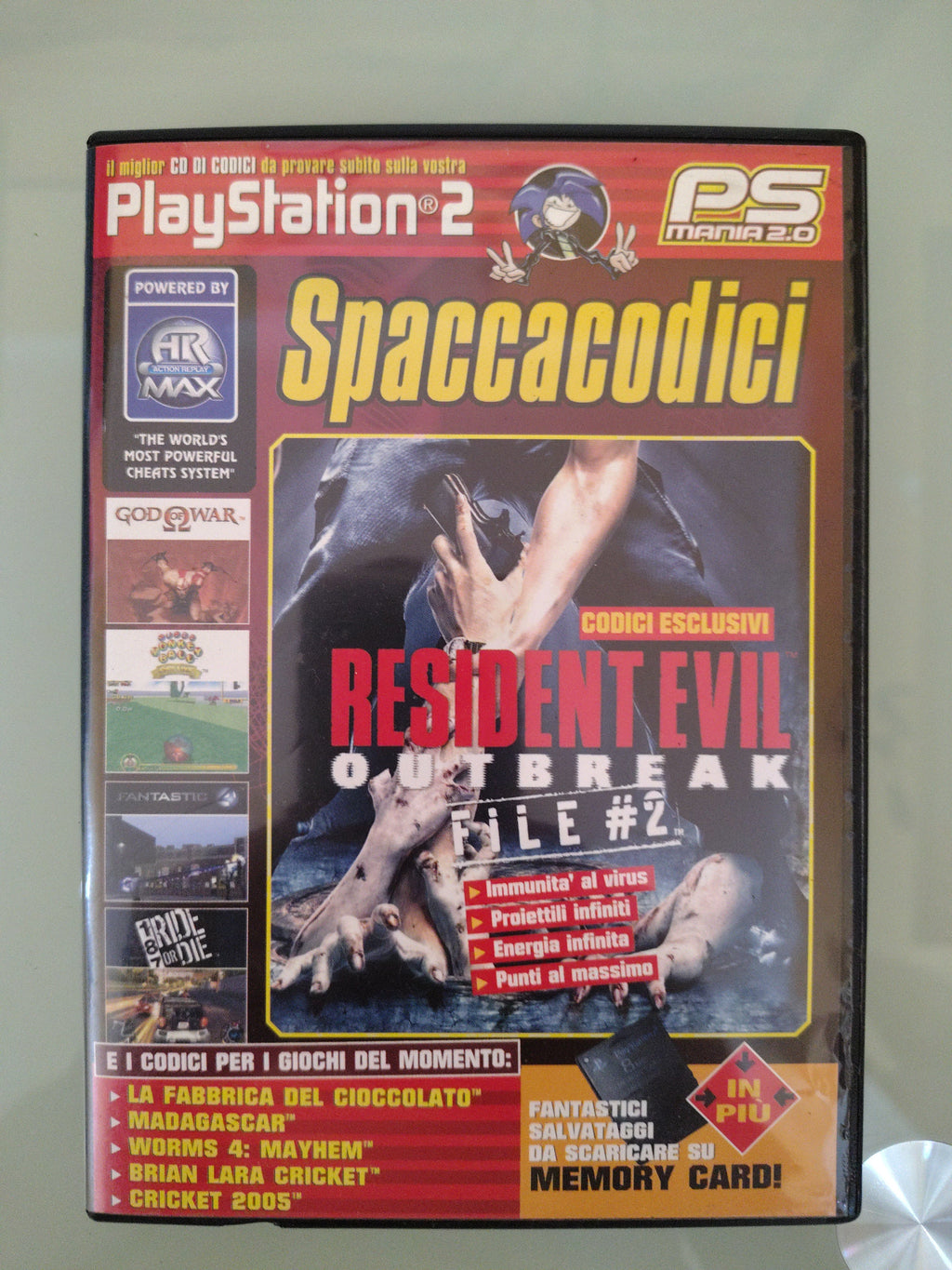Spacca codici Resident evil out break file#2