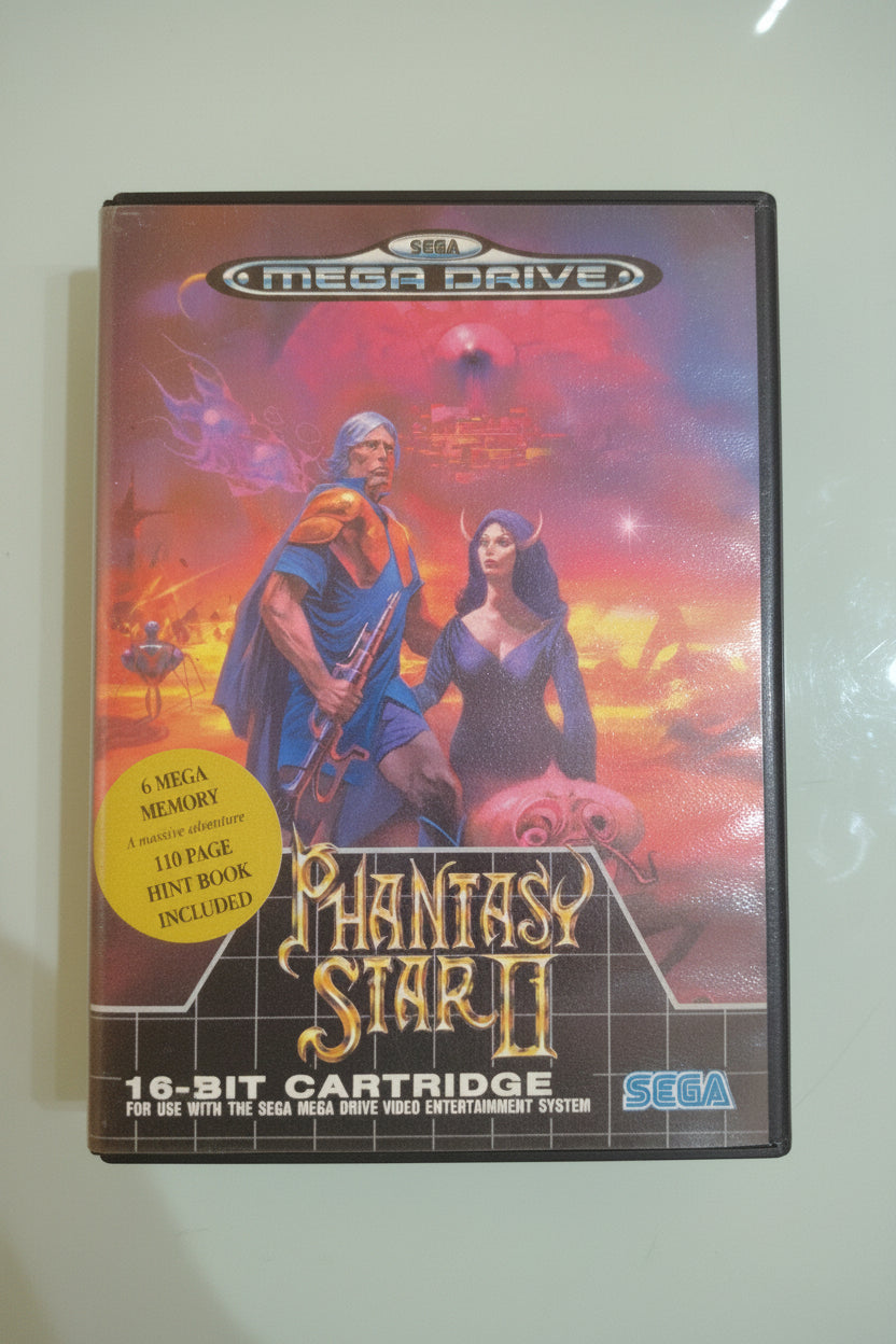 PHANTASY STAR II GIOCO SEGA MEGA DRIVE PRODOTTO USATO