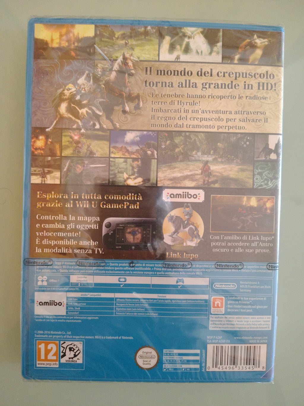 The Legend of Zelda twlight princess HD nuovo PAL ita