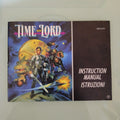 1990 NINTENDO ENTERTAINMENT SYSTEM NES Time Lord solo manuale istruzioni