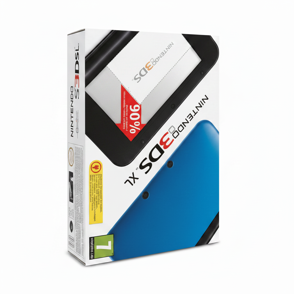 NINTENDO 3DS XL BLU BOXATO
