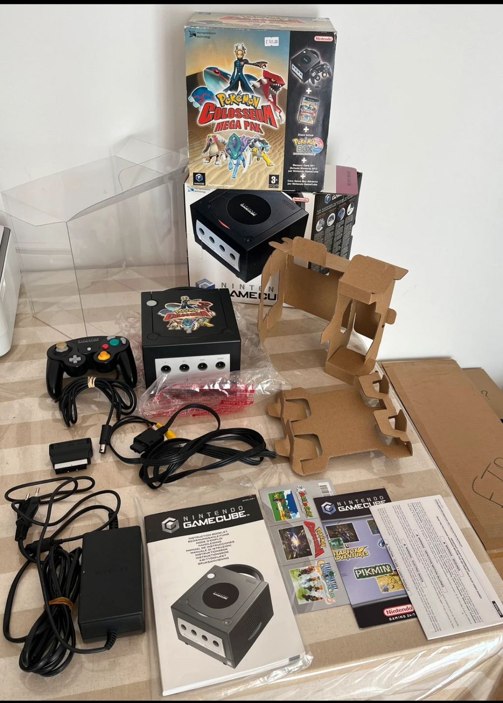 Game cube Pokemon colesseum mega pack limited edition PAL eur