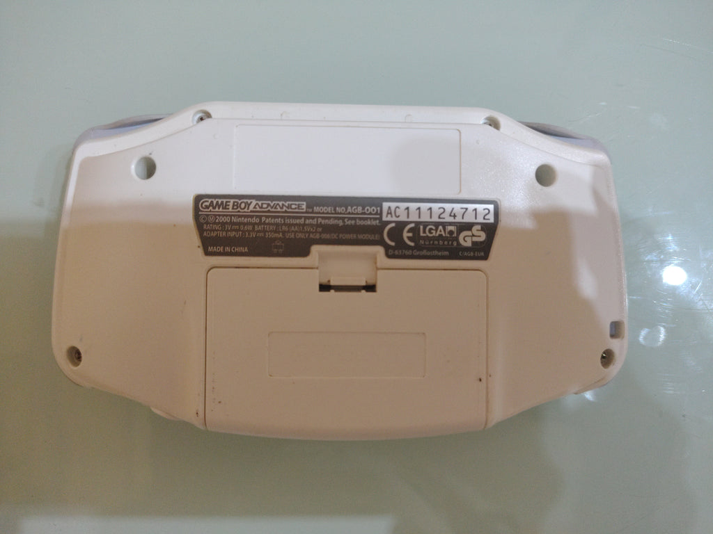 Nintendo Game Boy  Advance bianco AGB-00