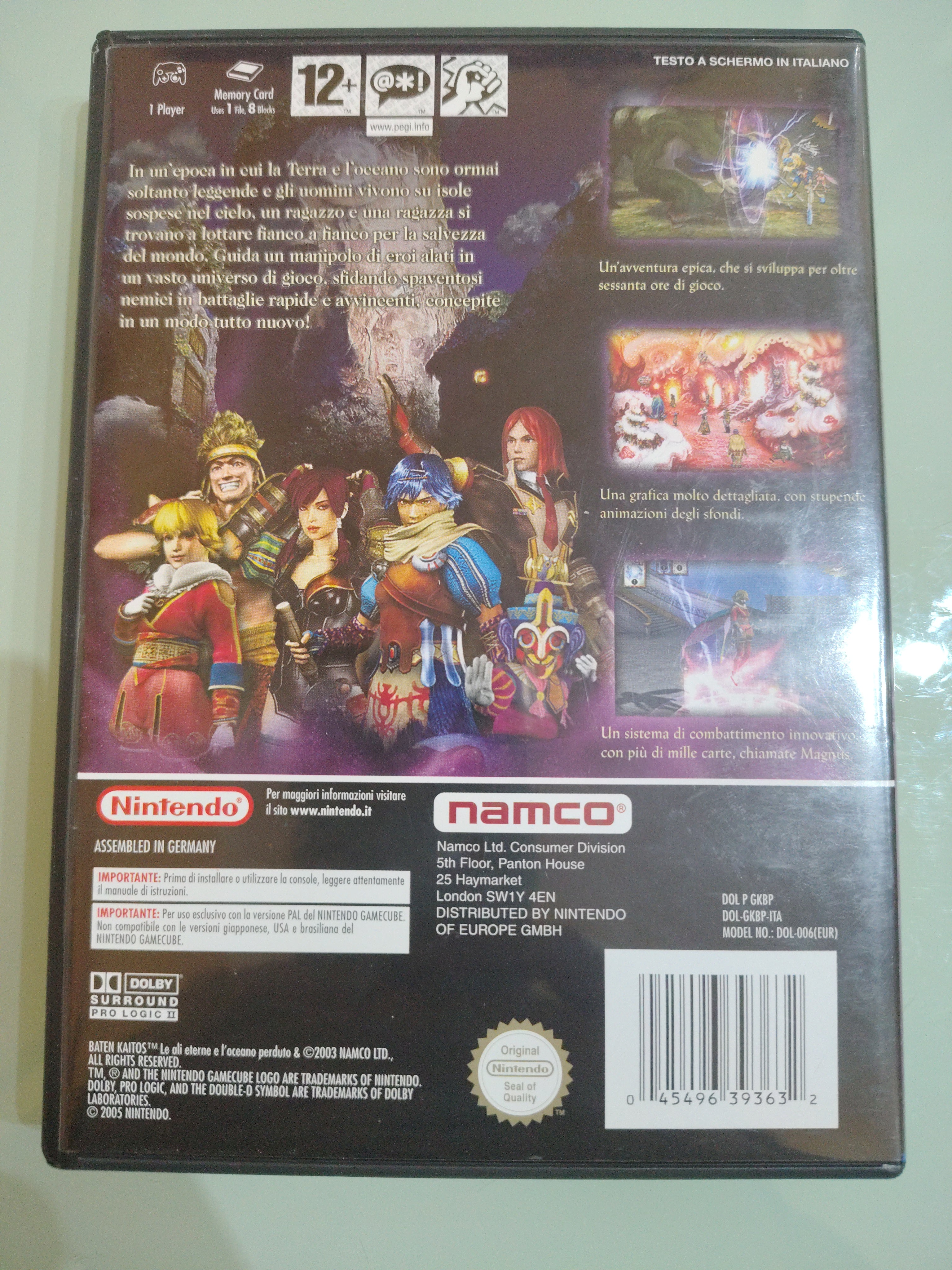 BAITEN KAITOS PAL ITA