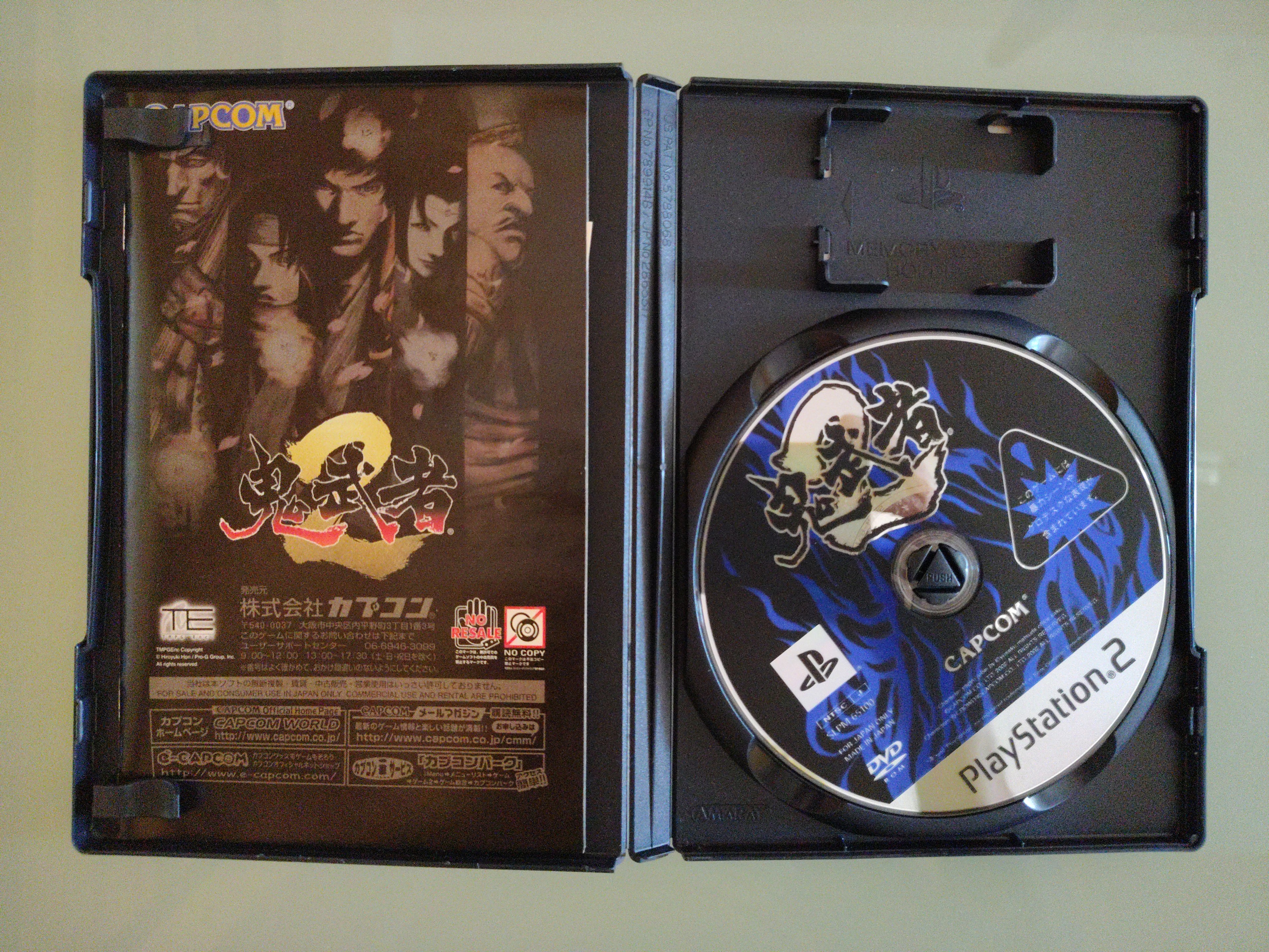 ONIMUSHA 2 CAPCOM GIOCO USATO COME NUOVO SONY PS2 EDIZIONE JAP NTSC/J