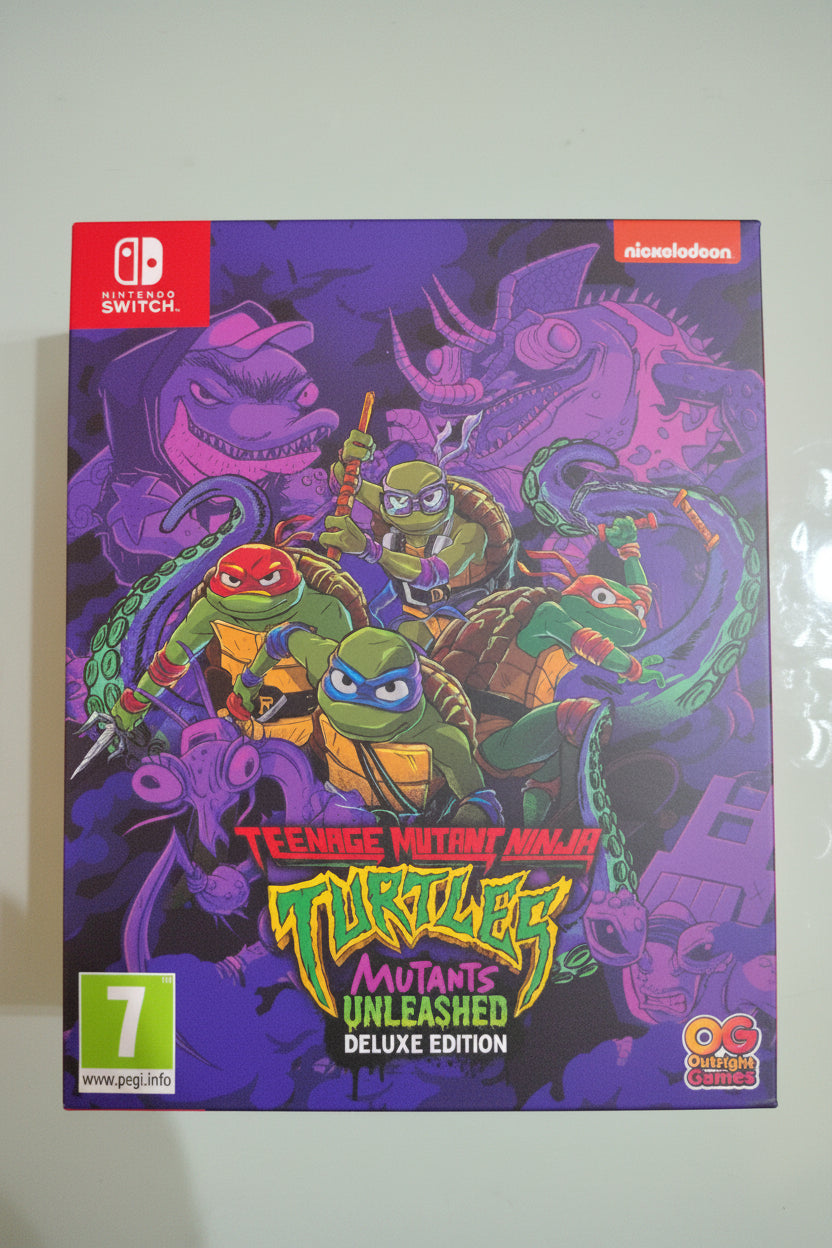 TEENAGE MUTANT NINJA TURTLES: MUTANTS UNLEASHED DELUXE EDITION PAL