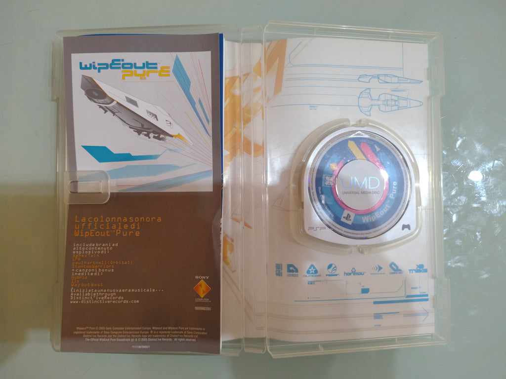 WIPEOUT PURE - gioco playstation portable - psp 🇮🇹