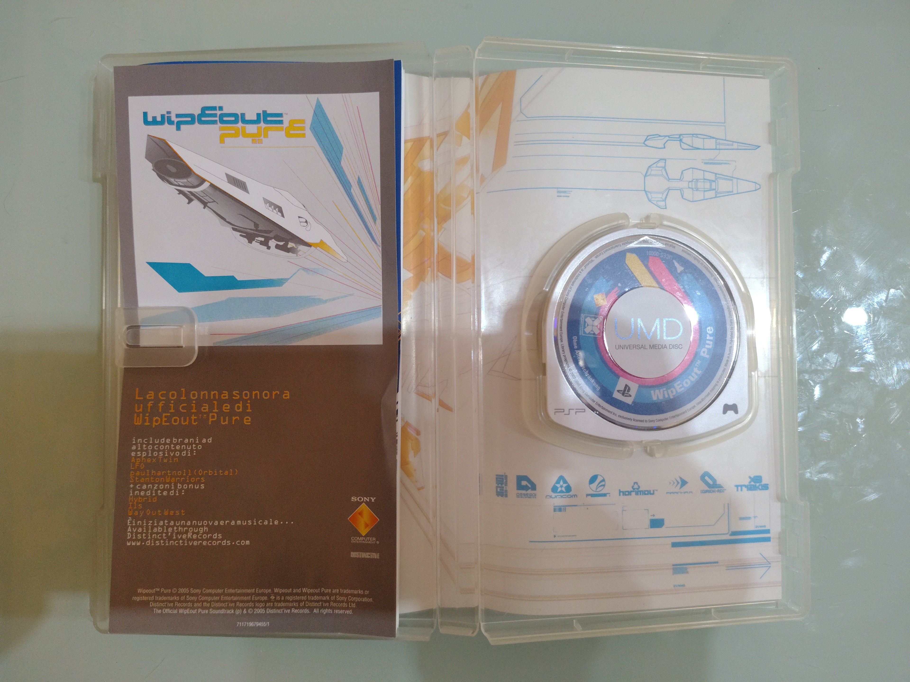 WIPEOUT PURE - gioco playstation portable - psp 🇮🇹