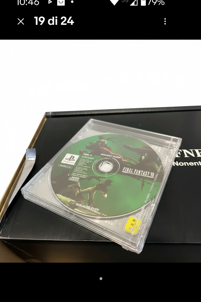 FINAL FANTASY VII PS1 ADVENT CHILDREN SONY PS1 LIMITED EDITION BOX JAPAN 2005