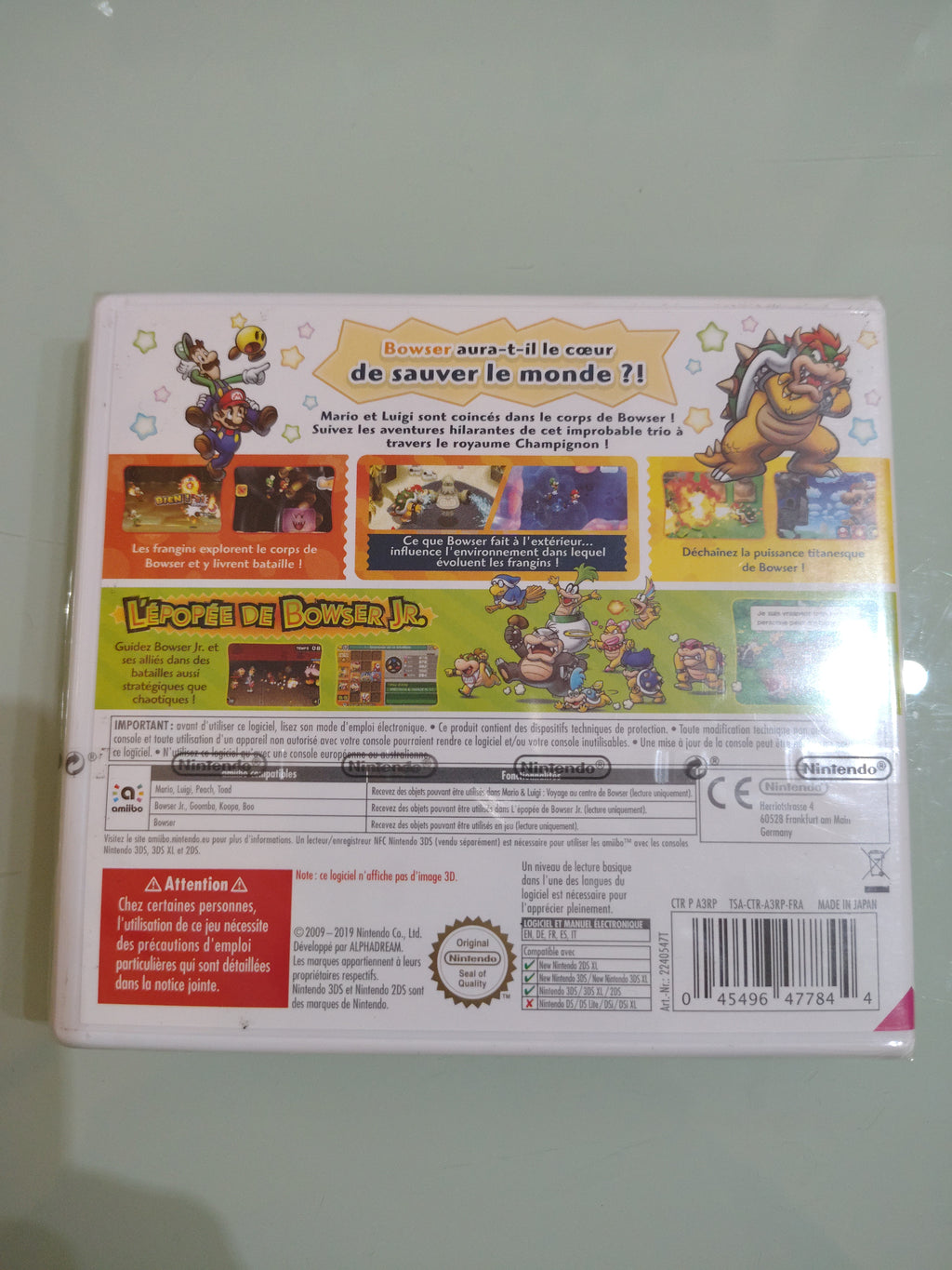 MARIO E LUIGI VIAGGIO AL CENTRO DEL BOWSER + JR NUOVO