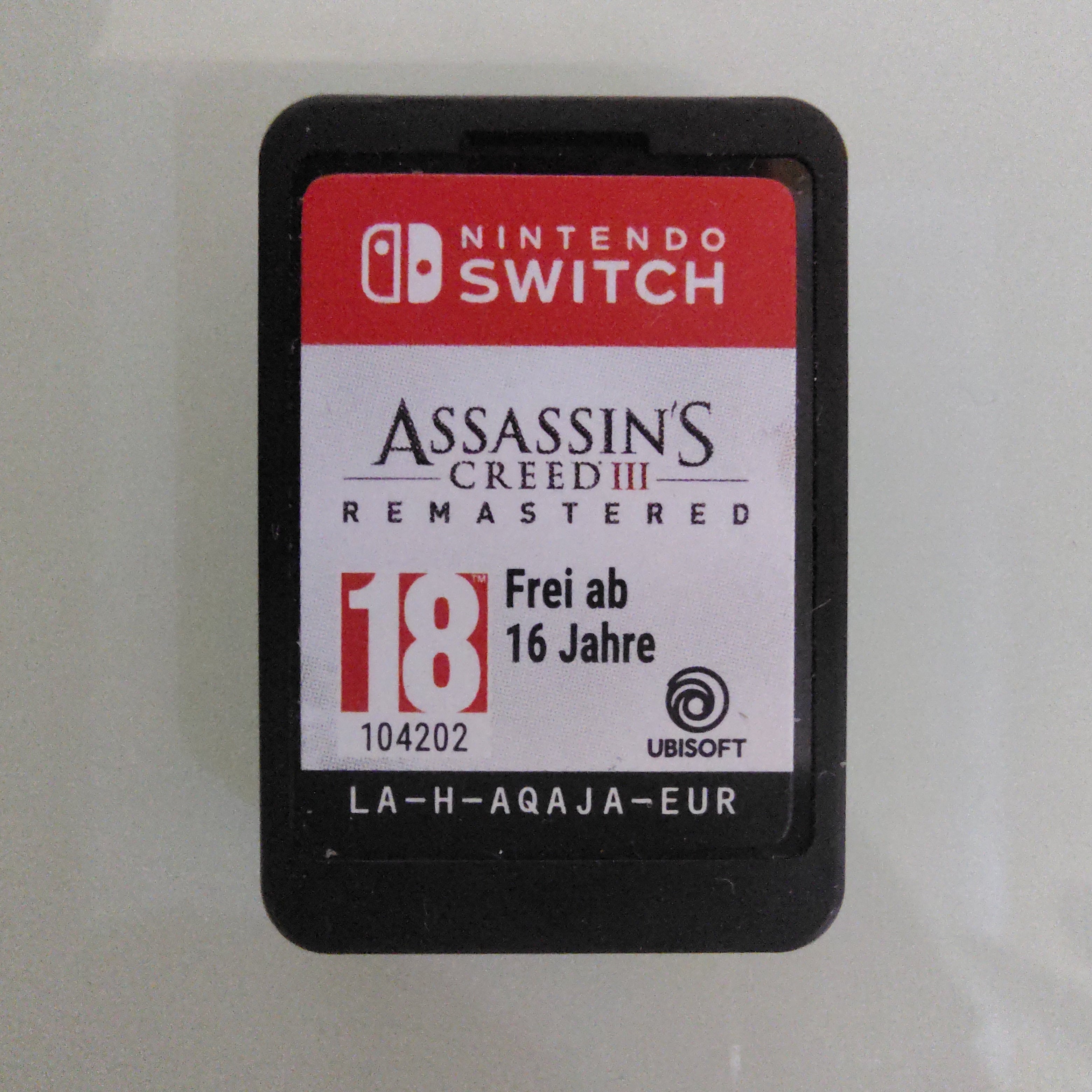Assassin's Creed III Remastered - Solo cartuccia