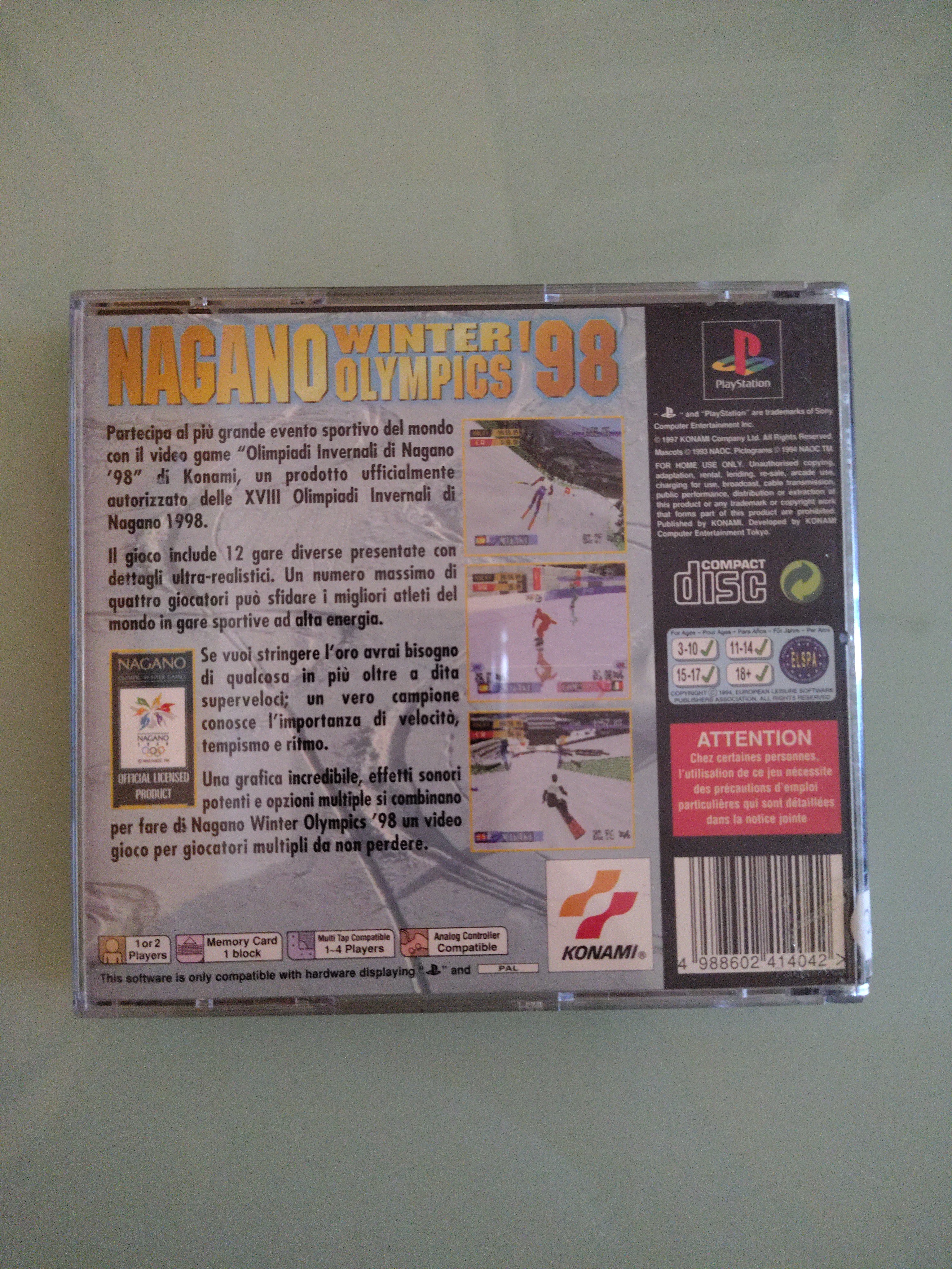 NAGANO WINTER OLYMPICS '98 - USATO PLAYSTATION 1