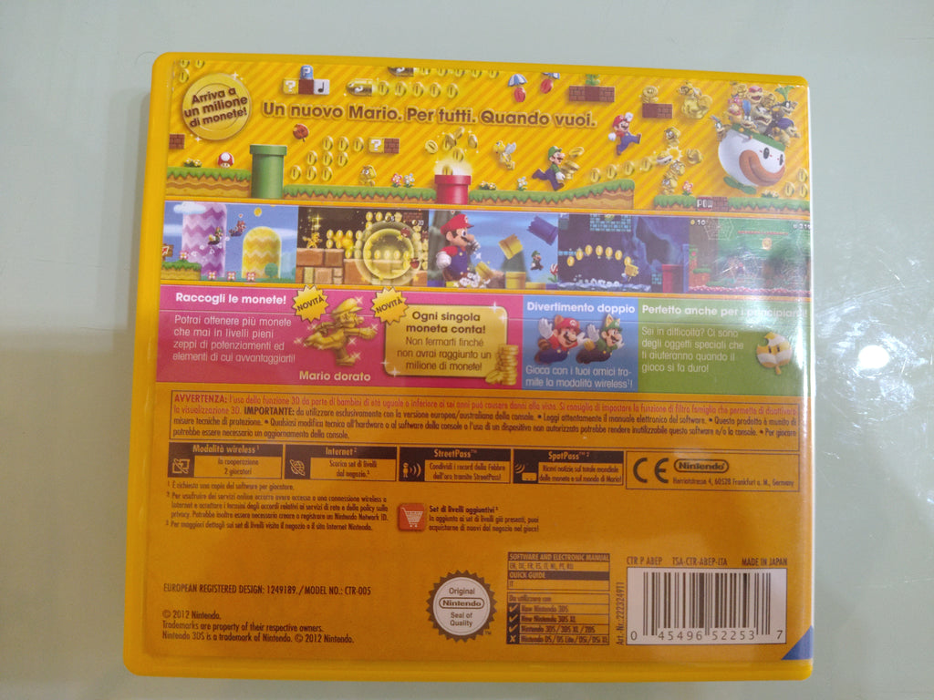 New Super Mario Bros. 2 Nintendo 3DS ita