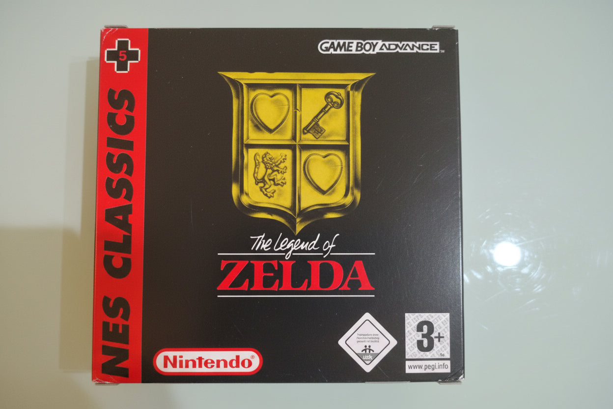 The Legend of Zelda nes Classic Eur