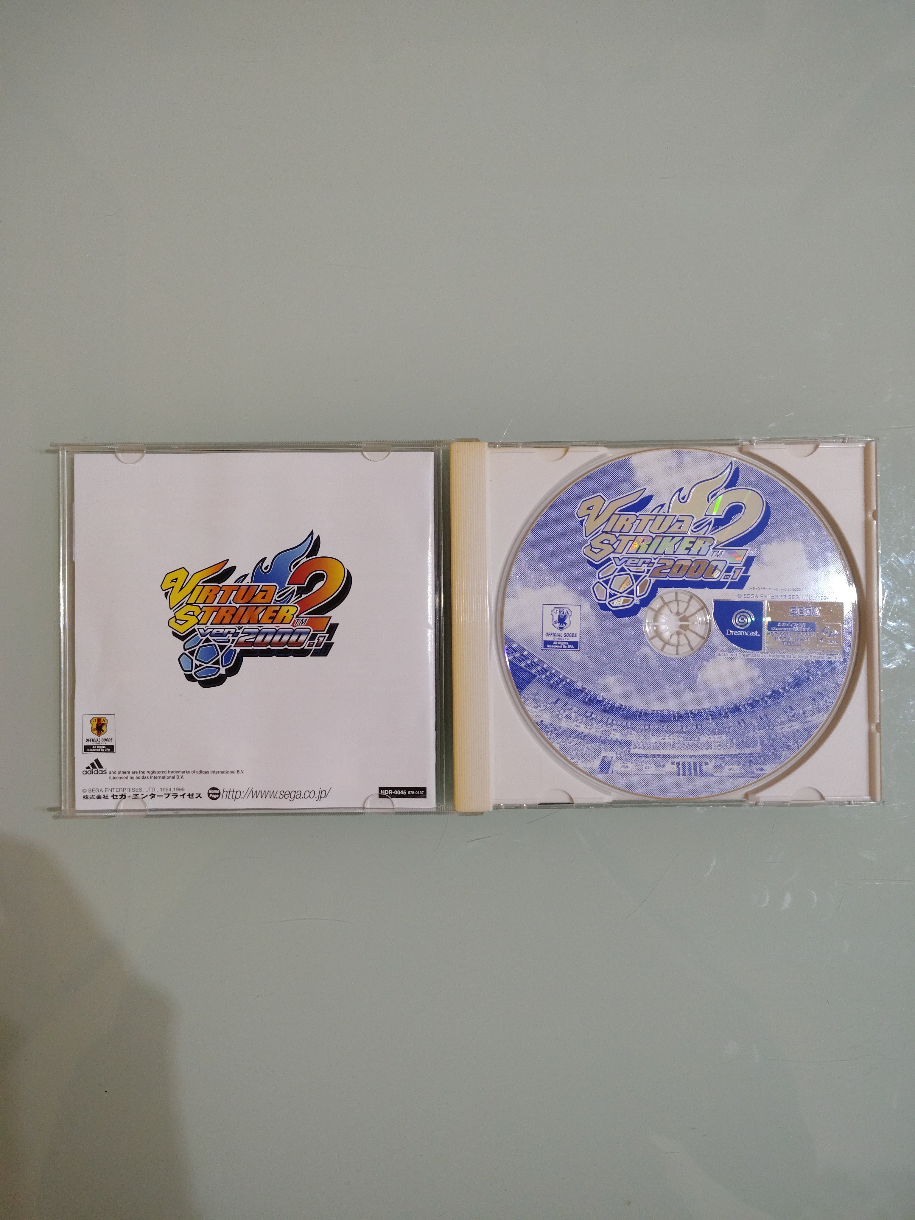 Virtua Striker 2-ver.2000.1-Sega Dreamcast-Ntsc-Jap