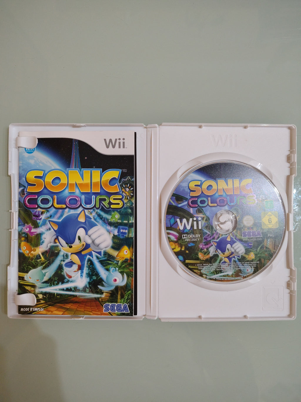 Sonic Colours GIOCO WII VERSIONE PAL MULTILINGUE