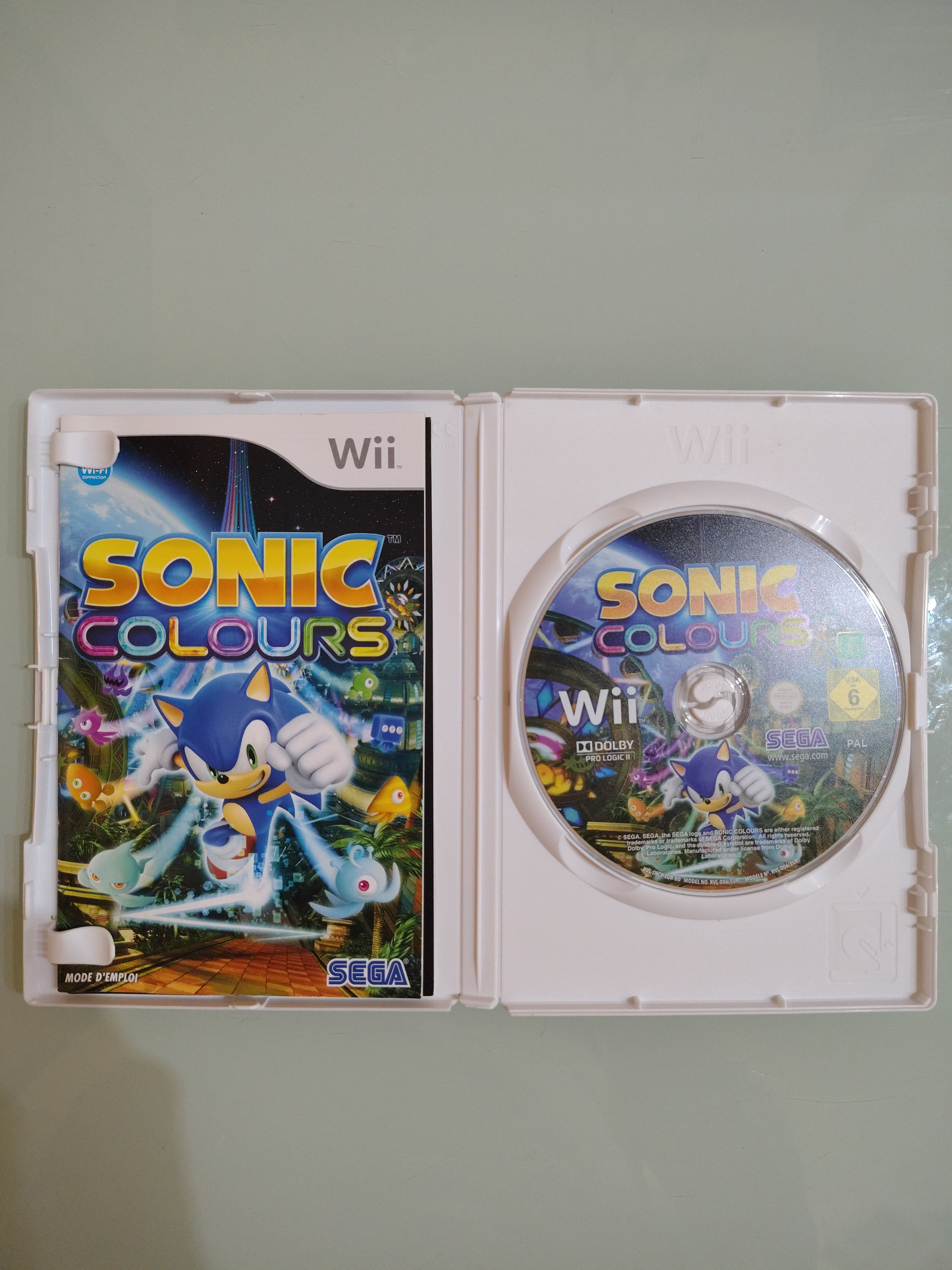 Sonic Colours GIOCO WII VERSIONE PAL MULTILINGUE
