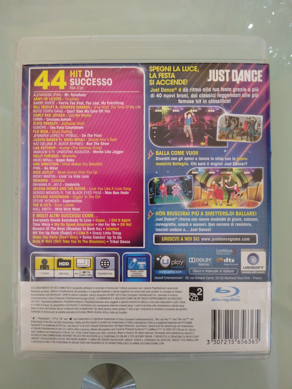 Just Dance 4 GIOCO PS3 VERSIONE ITALIANA