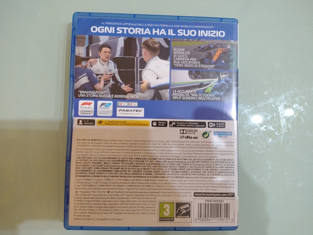 F1 2021 [Il Videogioco Ufficiale] (PS5)