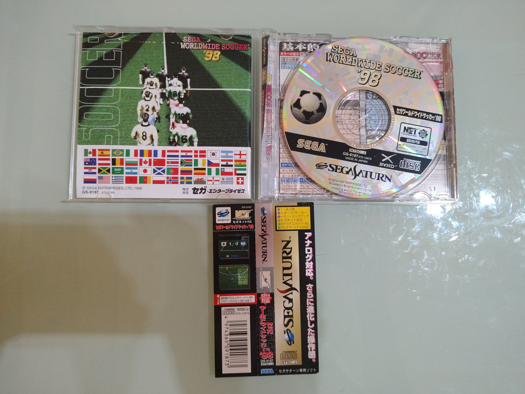 SEGA WORLDWIDE SOCCER '98  SEGA SATURN  OTTIME CONDIZIONI!