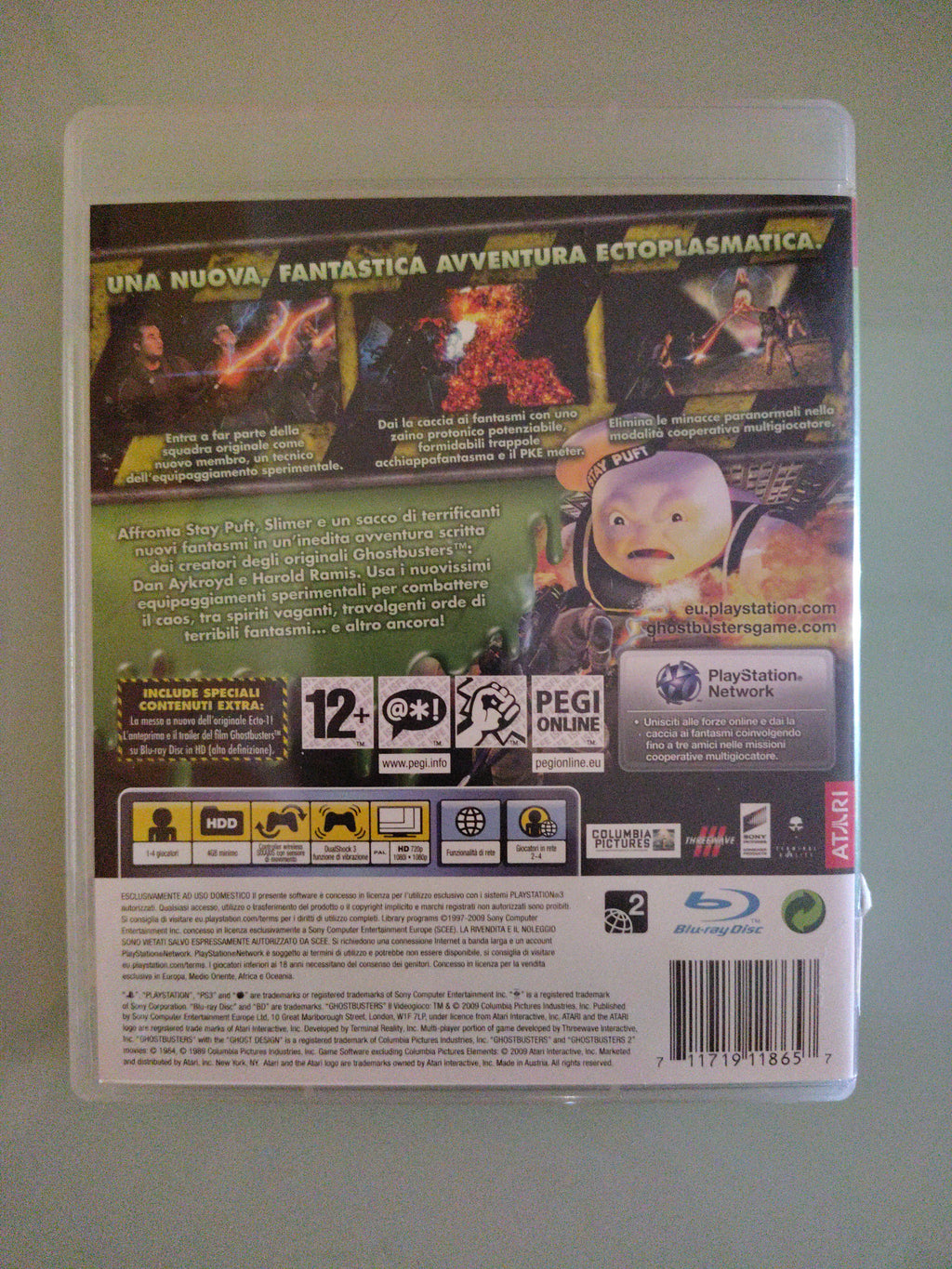 GHOSTBUSTERS IL VIDEOGIOCO - gioco playstation 3 - ps3 🇮🇹