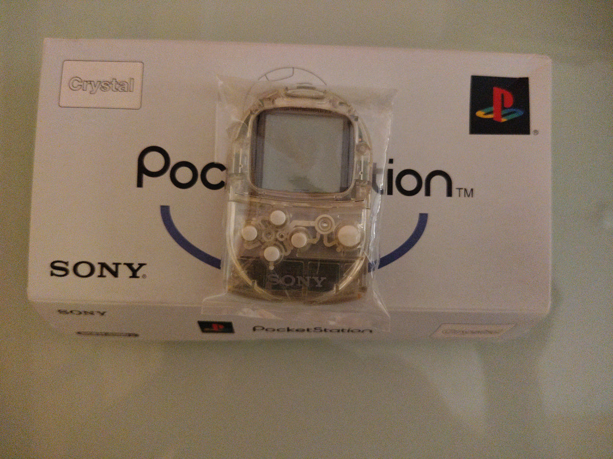 PocketStation  SCPH-4000 JAPAN Ver. Handheld Crystal ( rara)