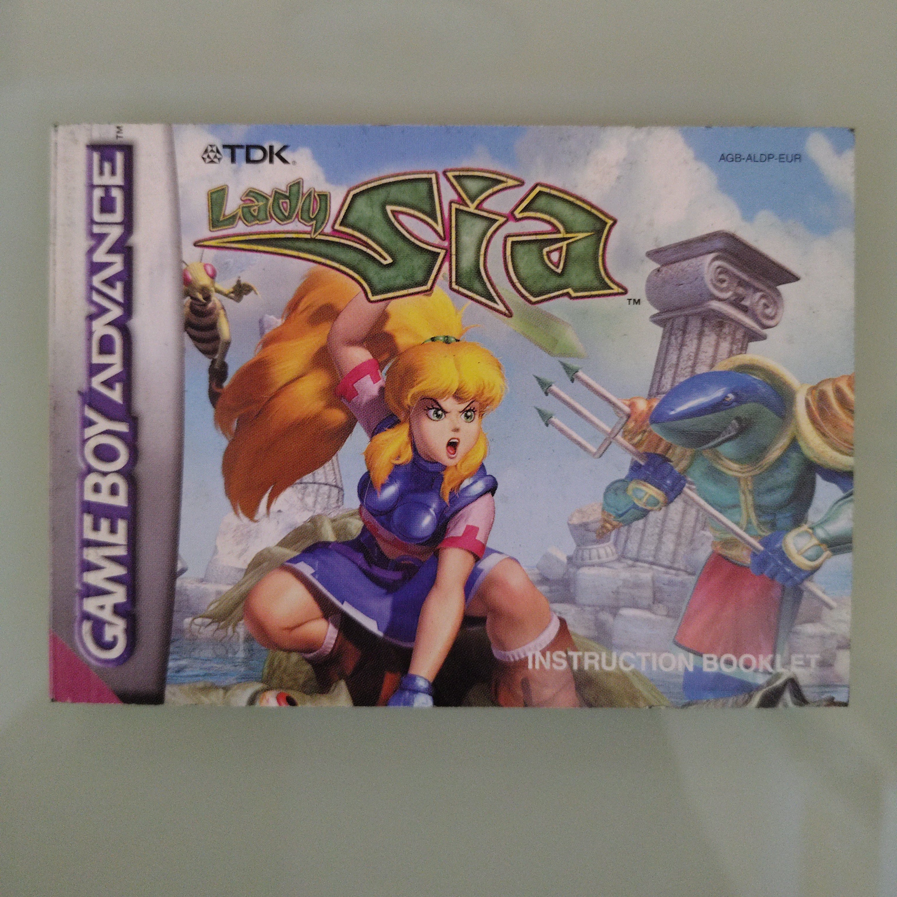 Lady Sia (Nintendo Game Boy Advance) manuale istruzioni