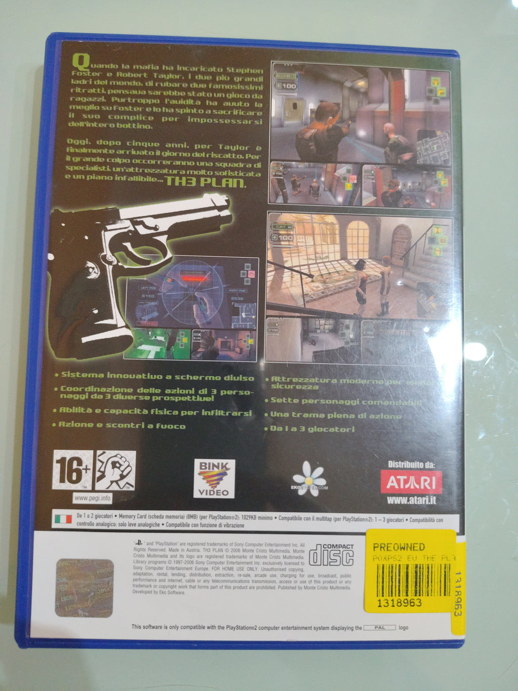 The Plan  GIOCO PS2 VERSIONE ITALIANA
