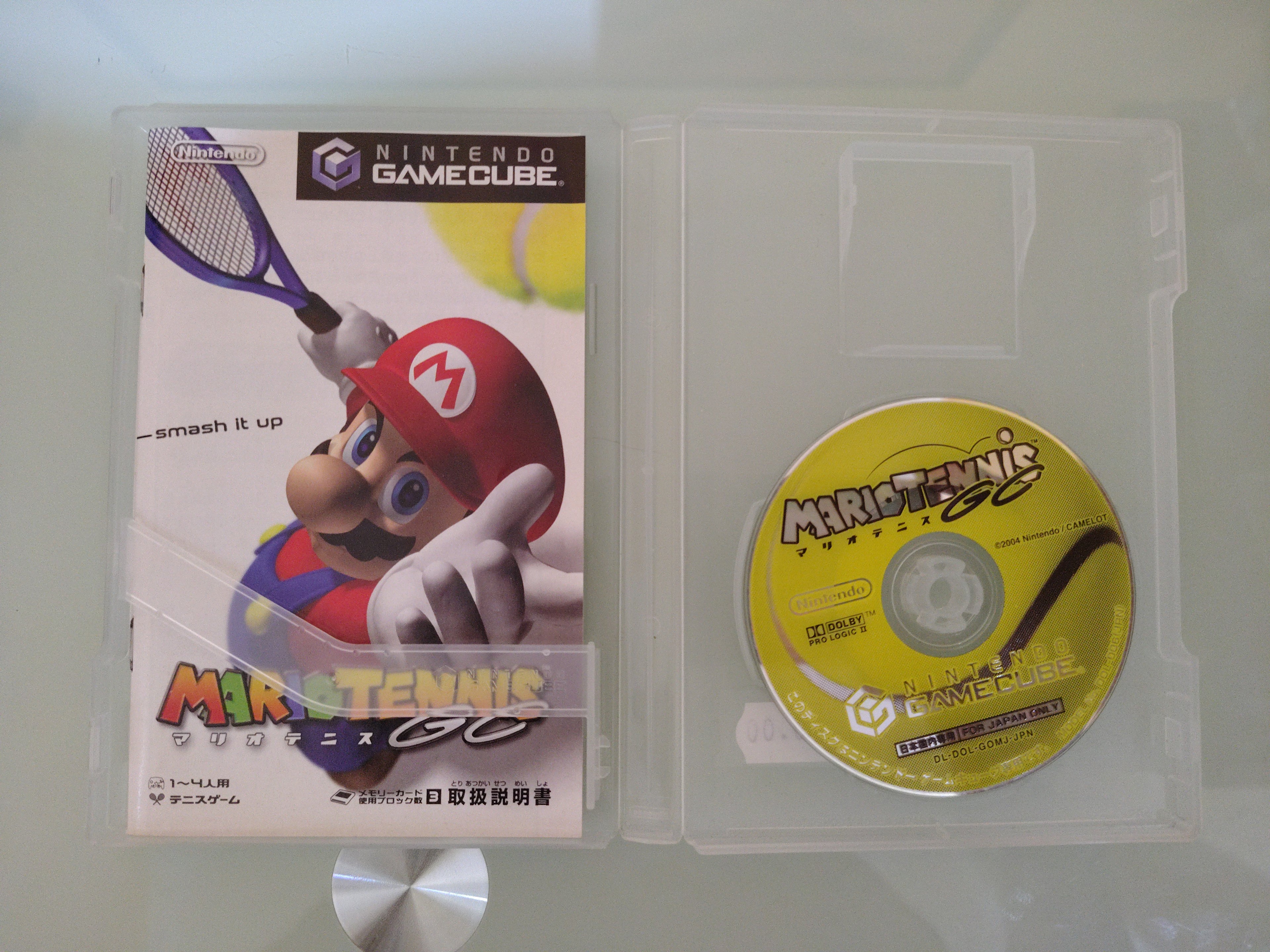 MARIO TENNIS GC NINTENDO GAMECUBE NTSC JAP, USATO