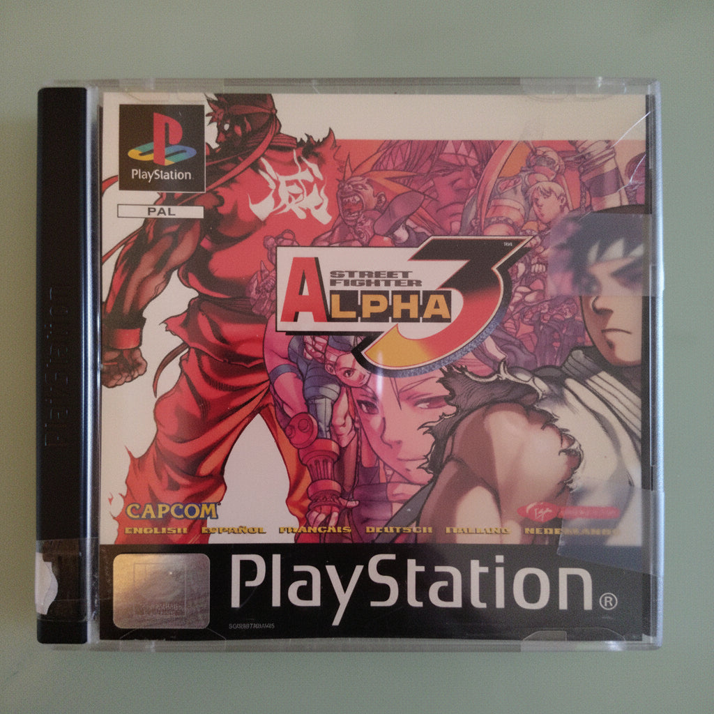 STREET FIGHTER ALPHA 3 - SONY PS1 - USATO PERFETTAMENTE FUNZIONANTE PAL VERSION ita/multi