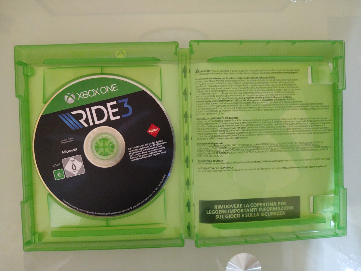 RIDE 3 , XBOX ONE/SERIES X ,USATO