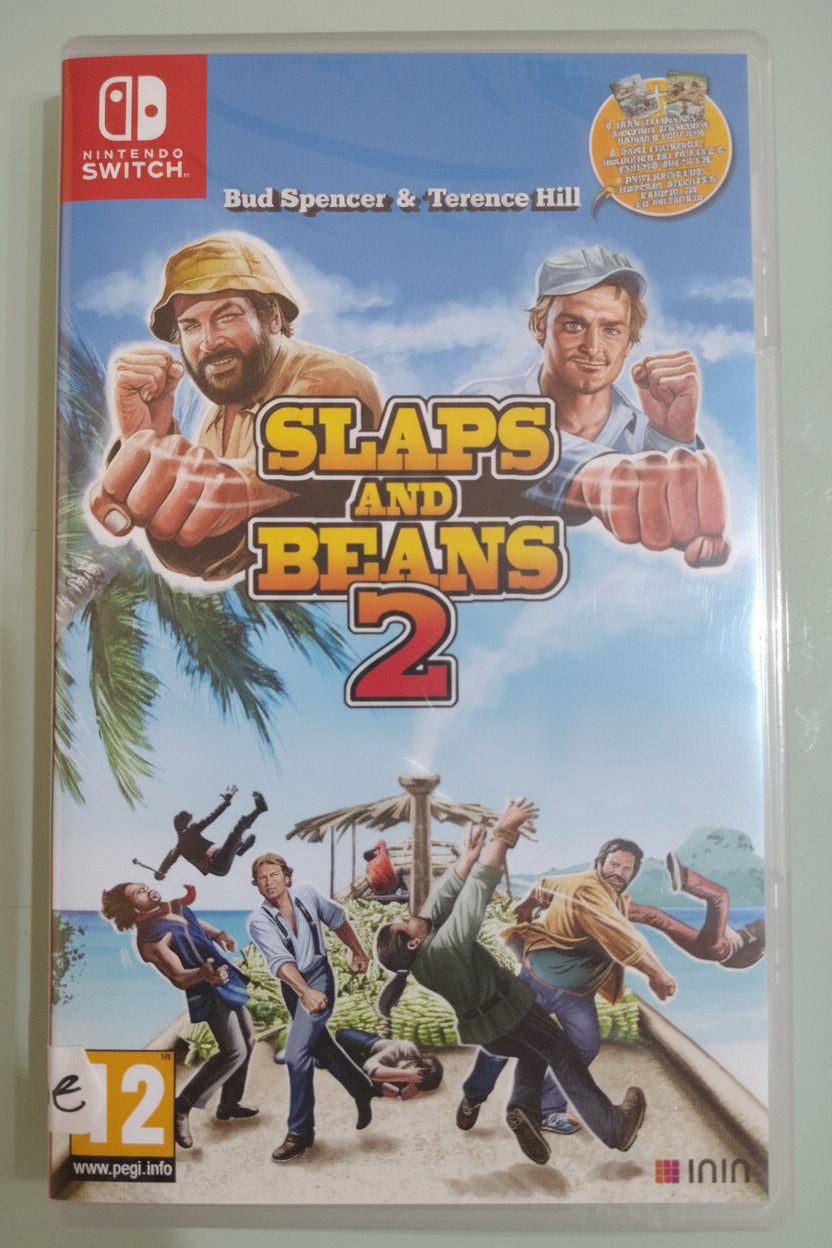 NINTENDO SWITCH SLAPS AND BEANS 2 BUD SPENCER E TERENCE HILL ITALIANO UK NUOVO SIGILLATO