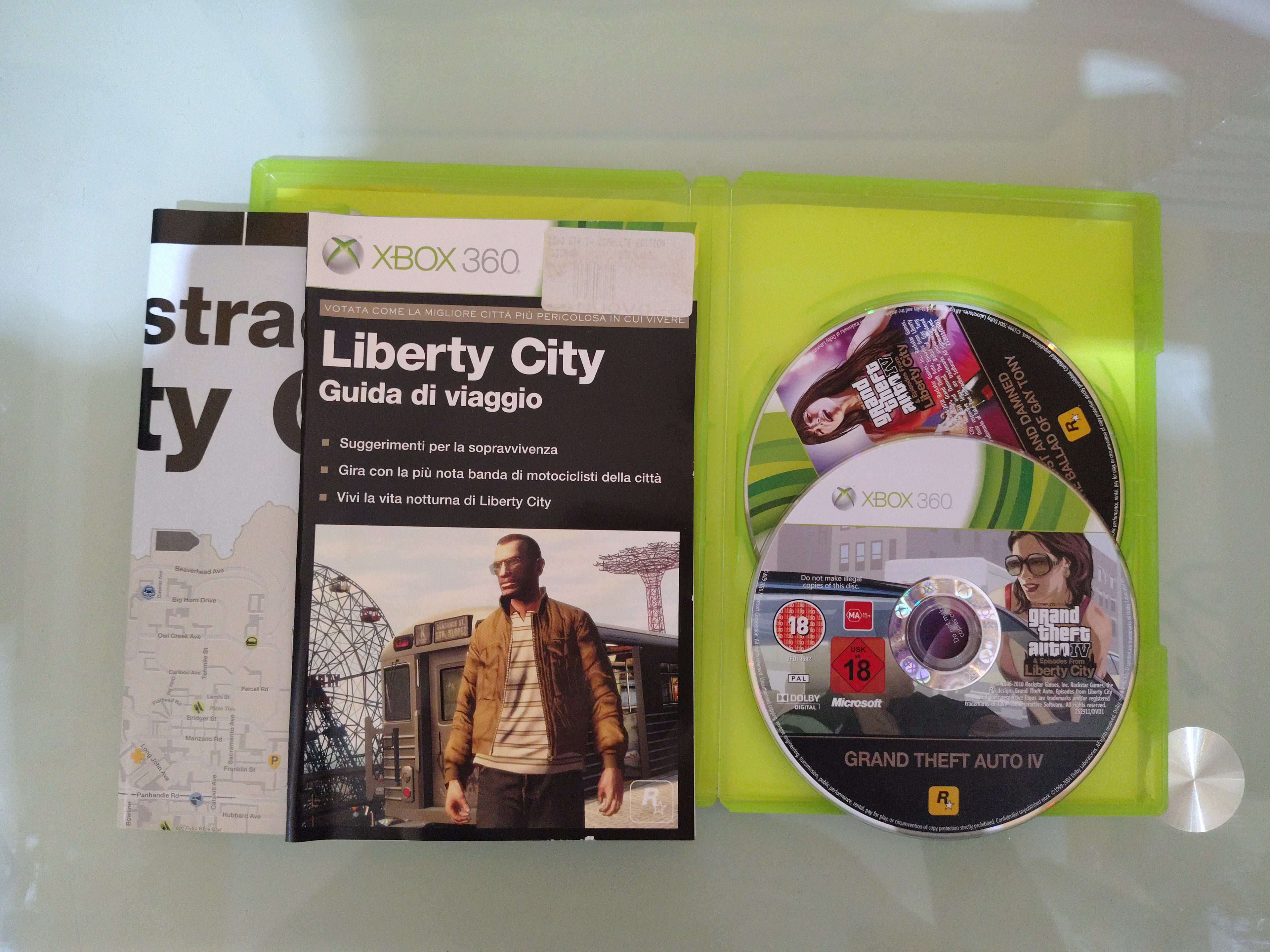 # Gta Grand Theft Auto IV 4 L'Edizione Completa Xbox 360 PAL ita