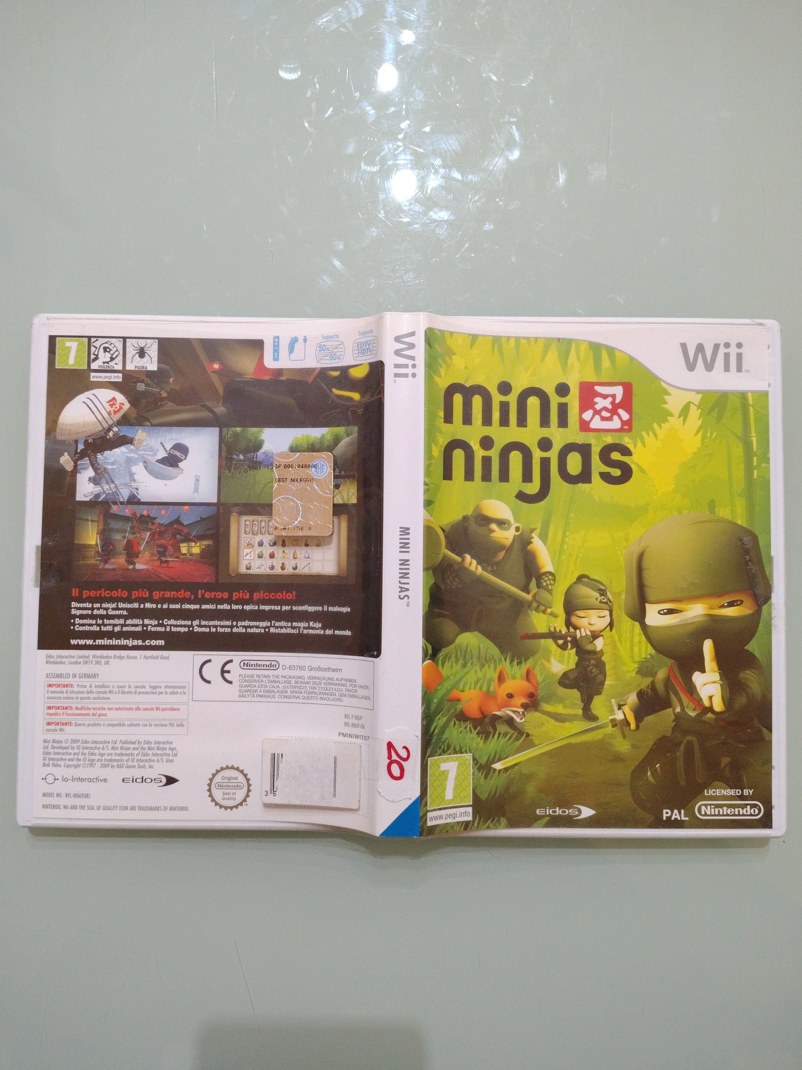 Mini ninjas PAL ita