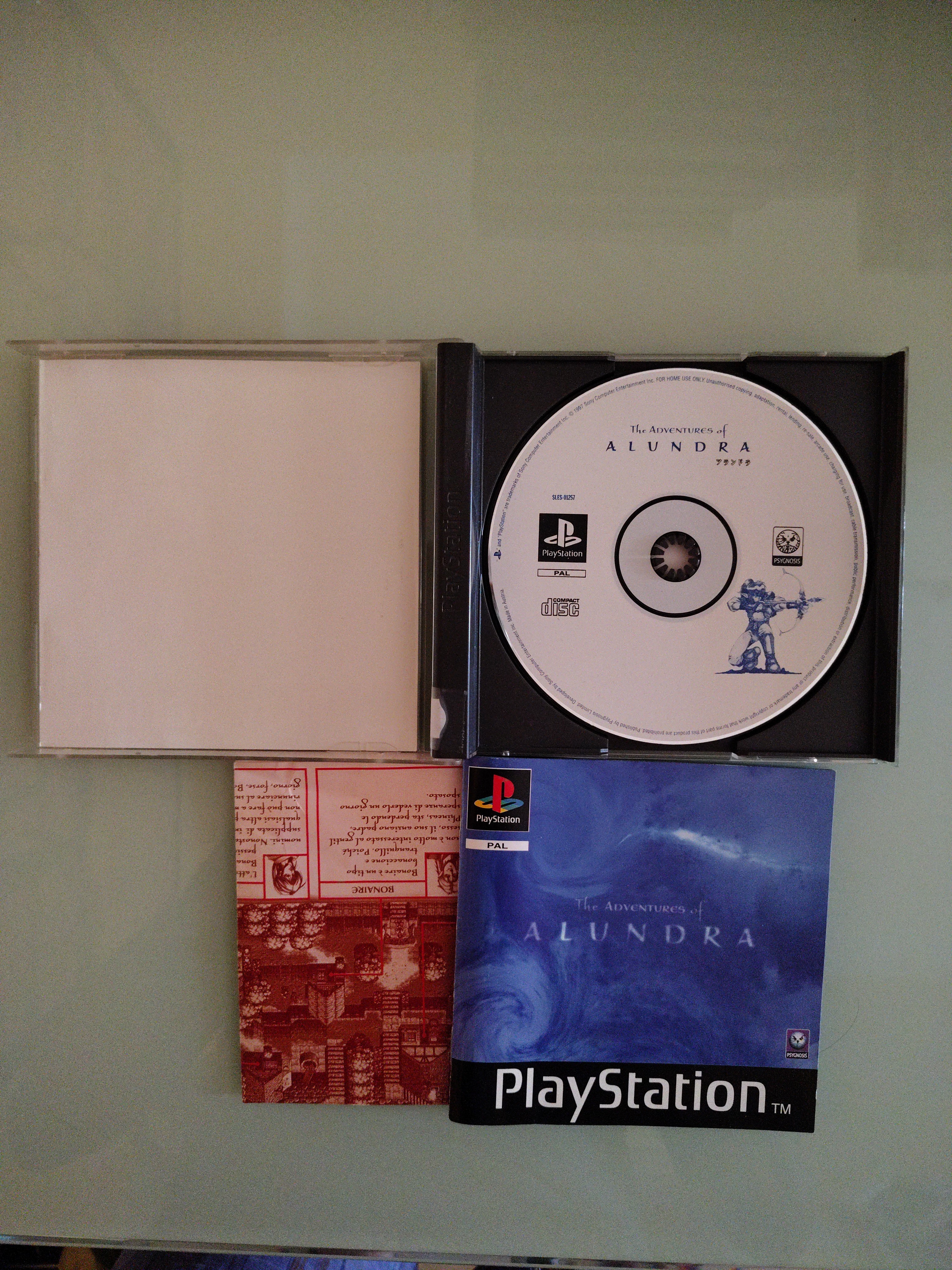 The Adventures Of Alundra GIOCO PS1 PAL ITA