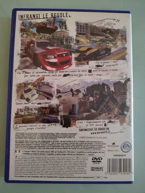 BURNOUT 3: TAKEDOWN PAL ita