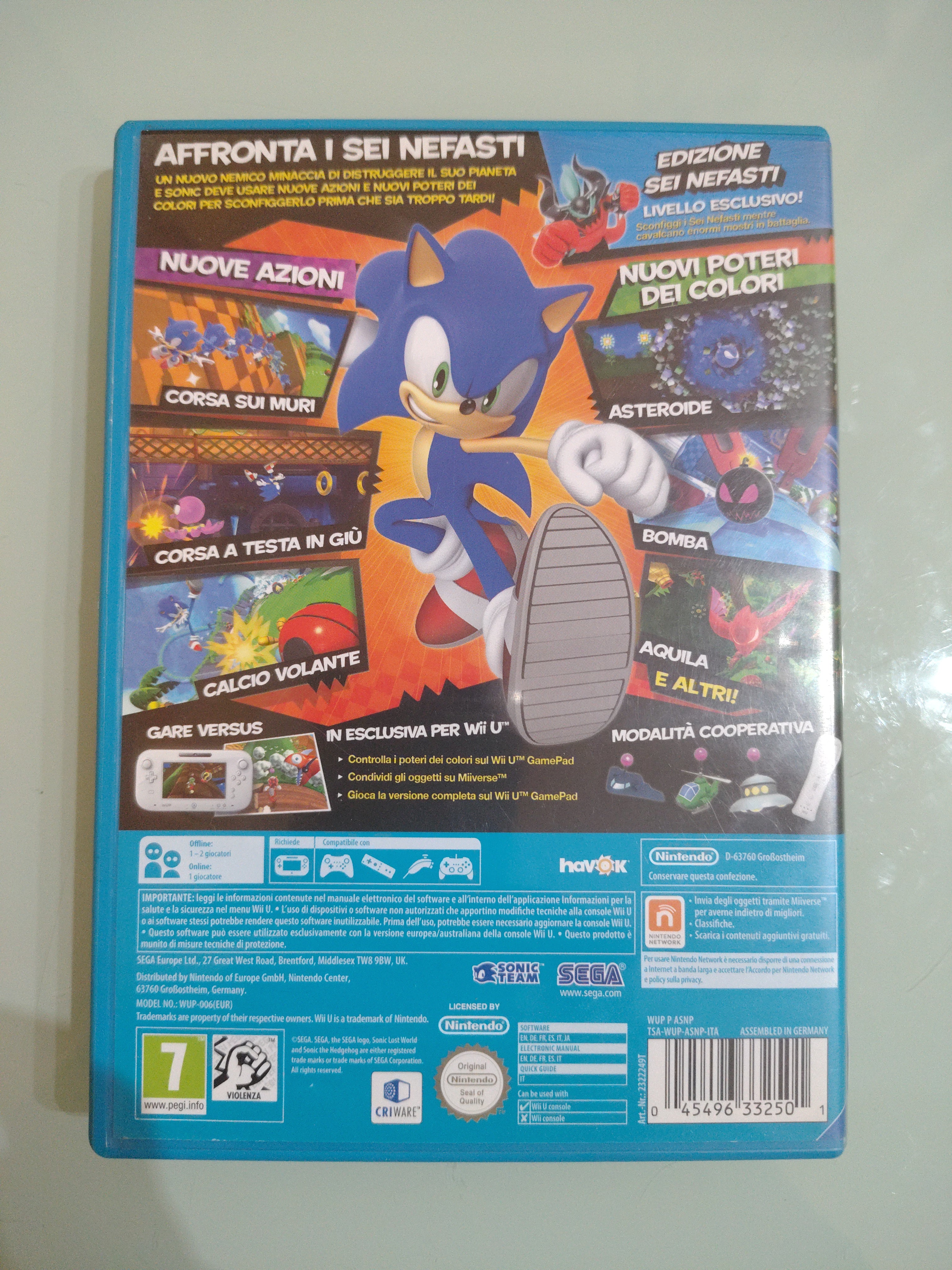Sonic Lost world PAL ita