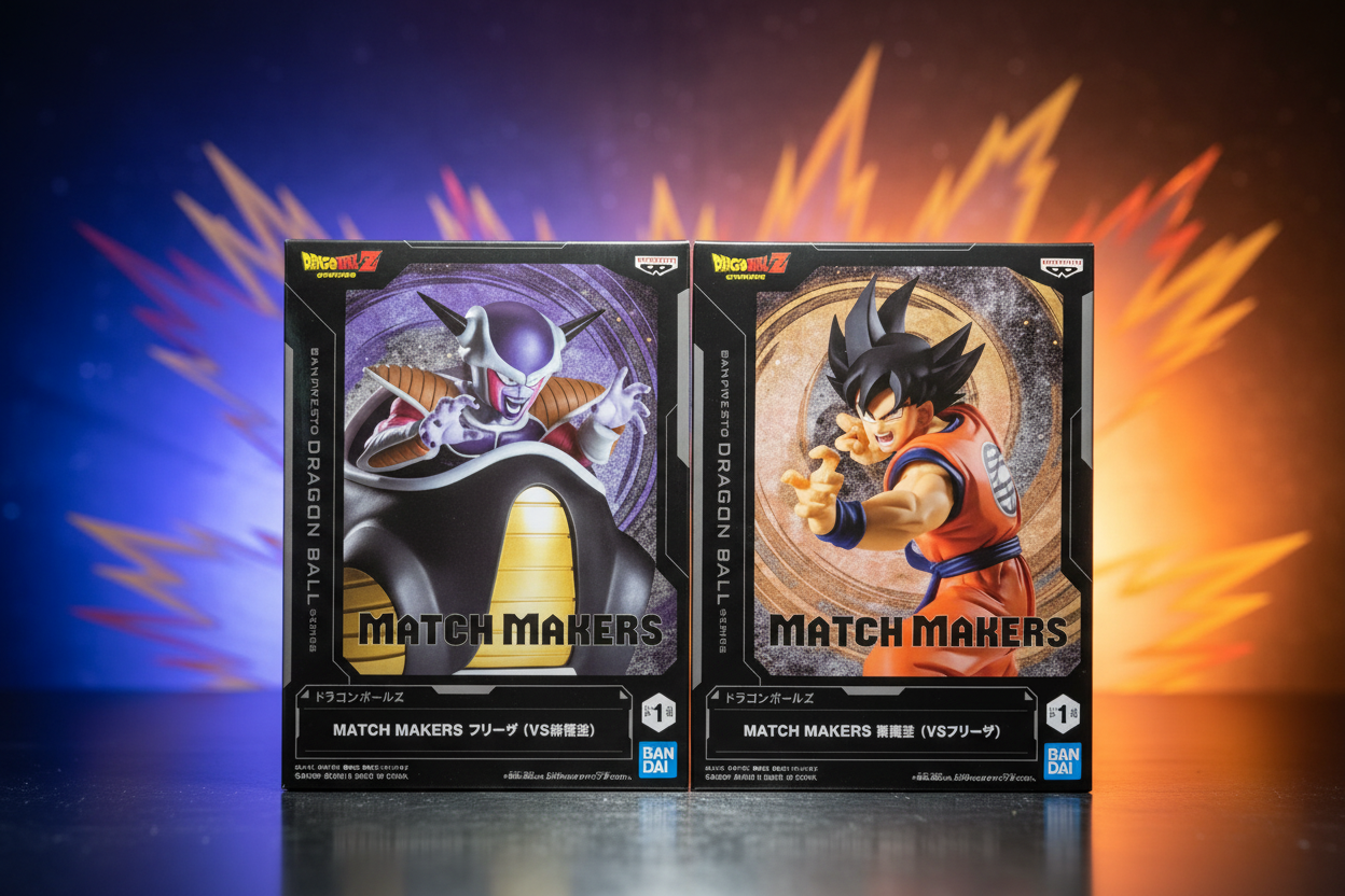 DragonBallZ match makers figure son Goku VS freezer