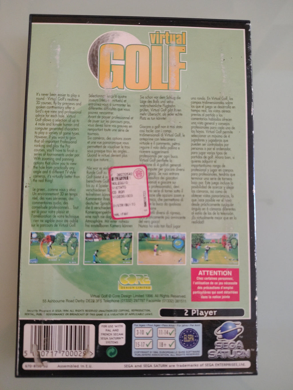 VIRTUAL GOLF  PAL