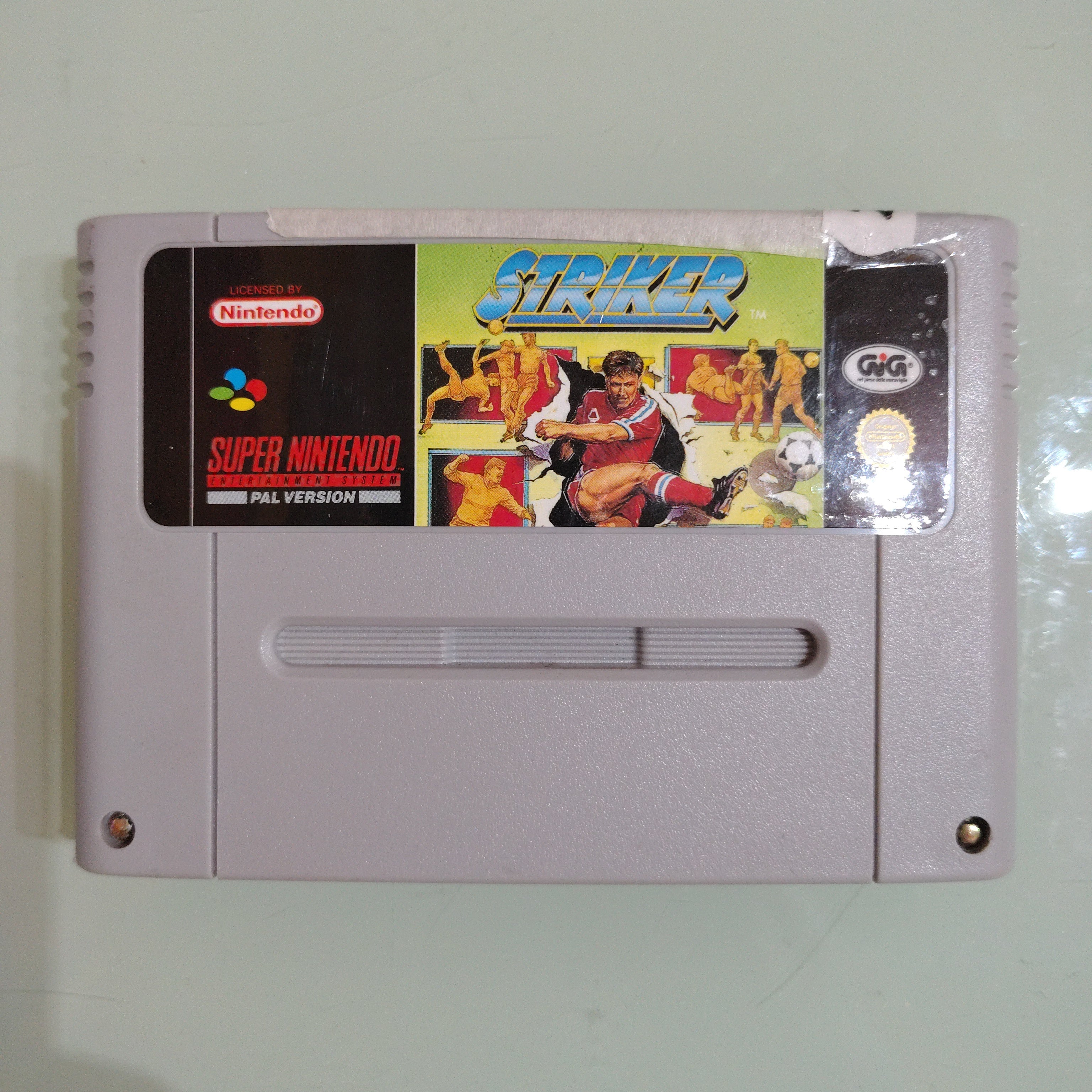 STRIKER CALCIO SUPER NINTENDO SNES PAL