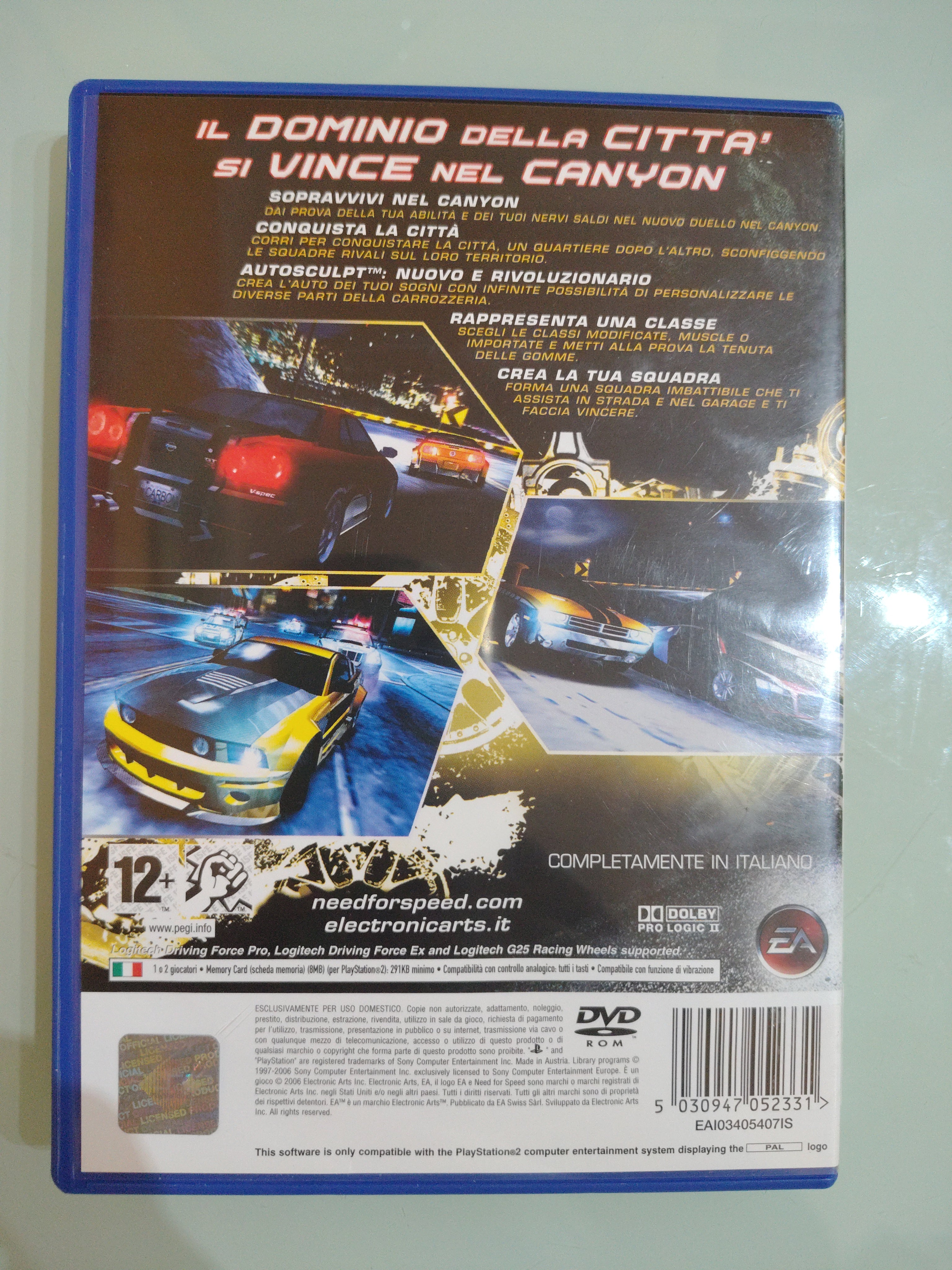 NEED FOR SPEED CARBON 💎 PLAYSTATION 2 💎 PAL