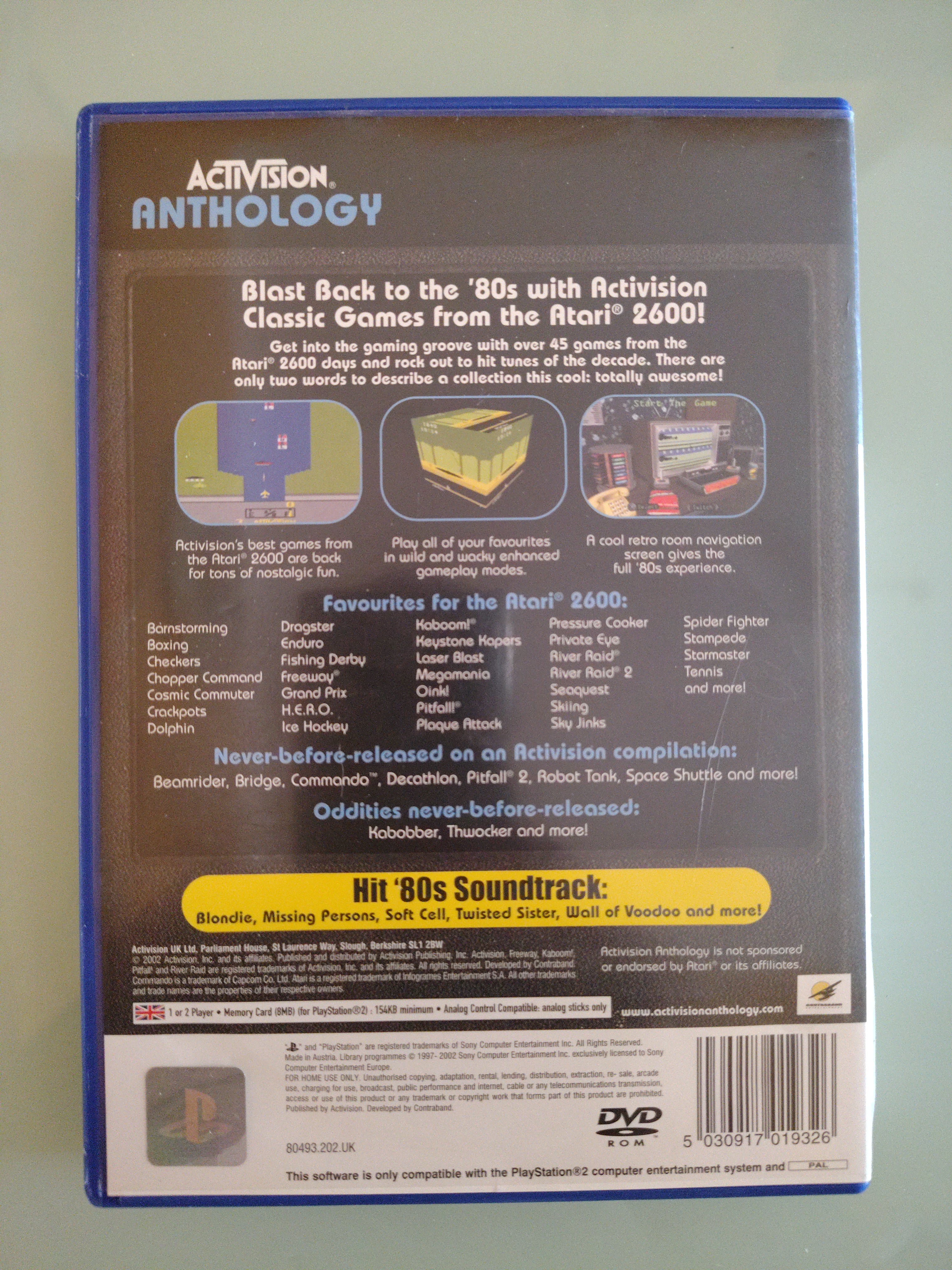 Activision Anthology GIOCO PS2 VERSIONE INGLESE