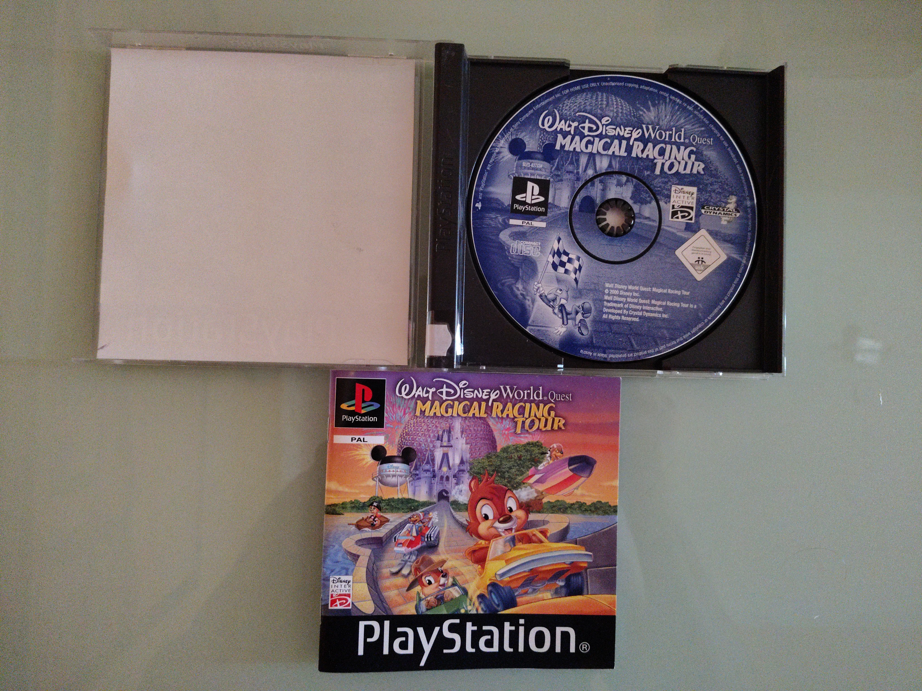 Walt Disney World Quest: Magical Racing Tour 🏰 Sony Playstation Prima Stampa 🌐