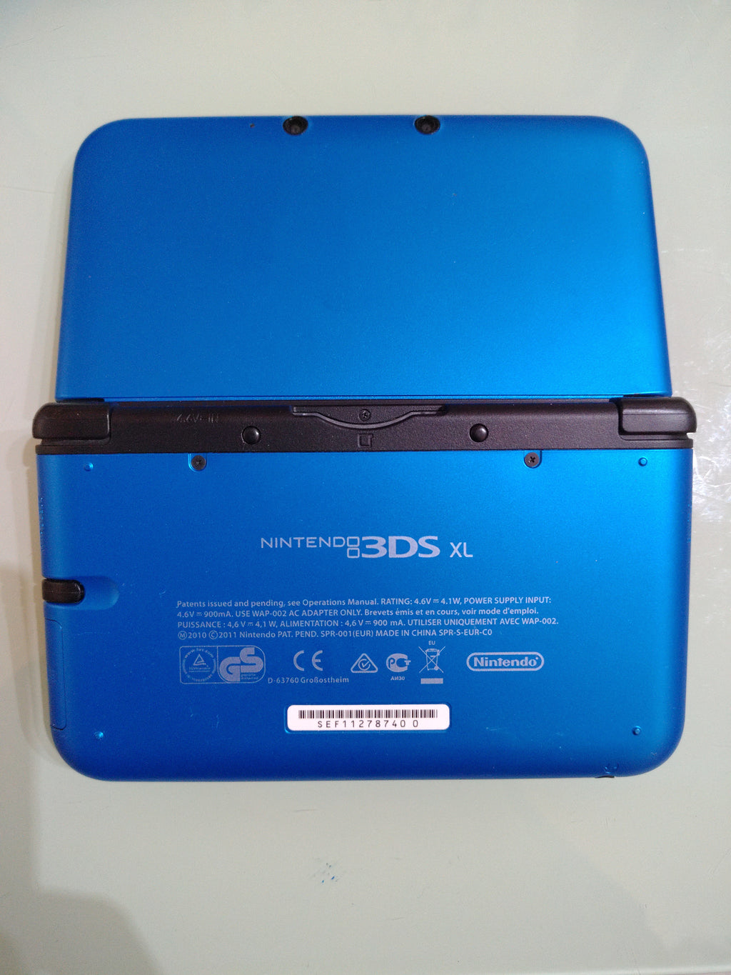 NINTENDO 3DS XL AZZURRO