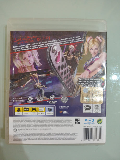 *🌟 🇮🇹 LOLLIPOP CHAINSAW SONY PS3 PAL ITA 🇮🇹